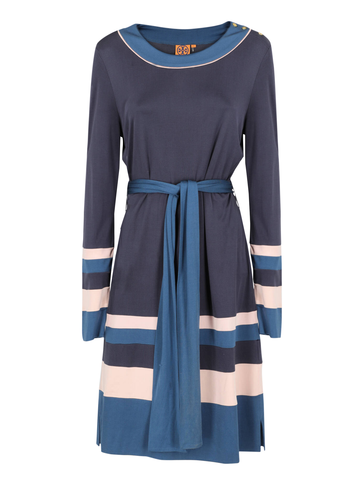 Robes Pour Femme - Tory Burch - En Silk Navy - Taille:  -