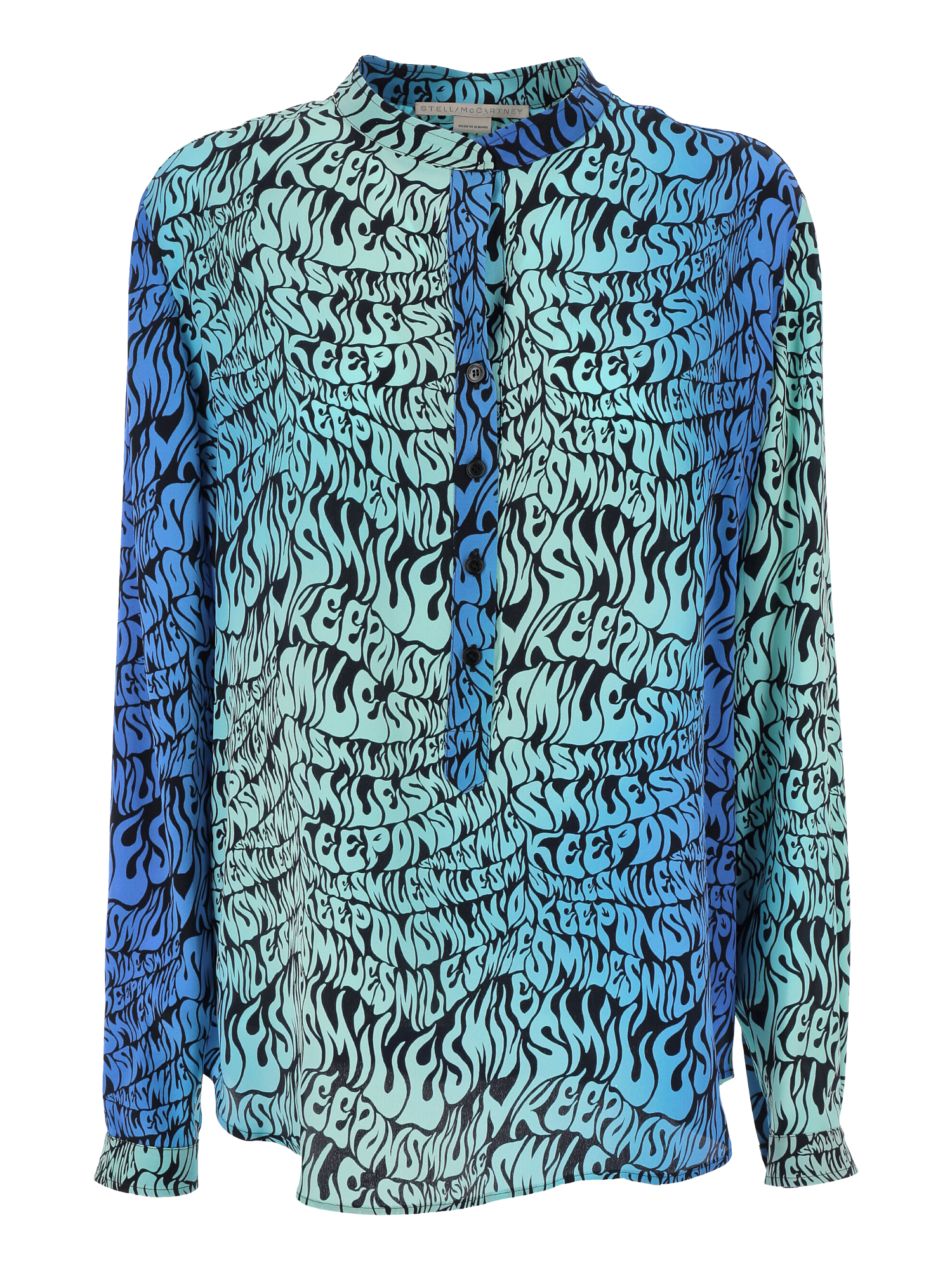 Chemises Pour Femme - Stella Mccartney - En Silk Blue - Taille:  -