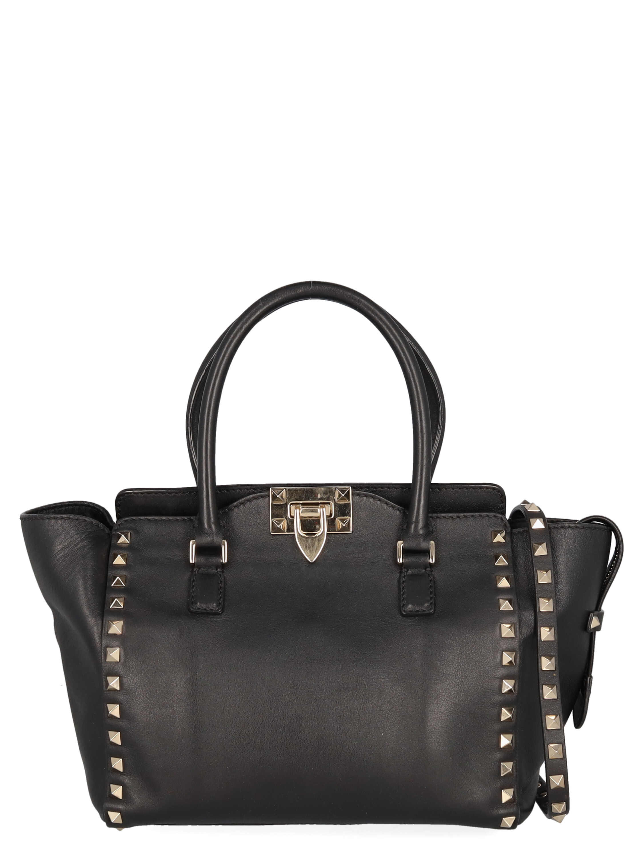 Women's Handbags - Valentino - In Black Leather