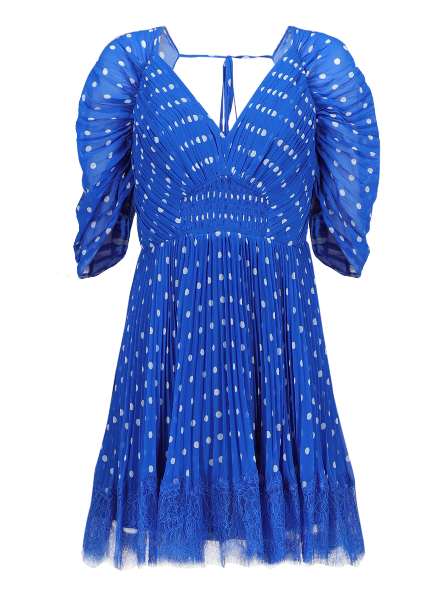 Condition: New With Tag, Polka Dot Synthetic Fibers, Color: Navy, White - M - US 8 -