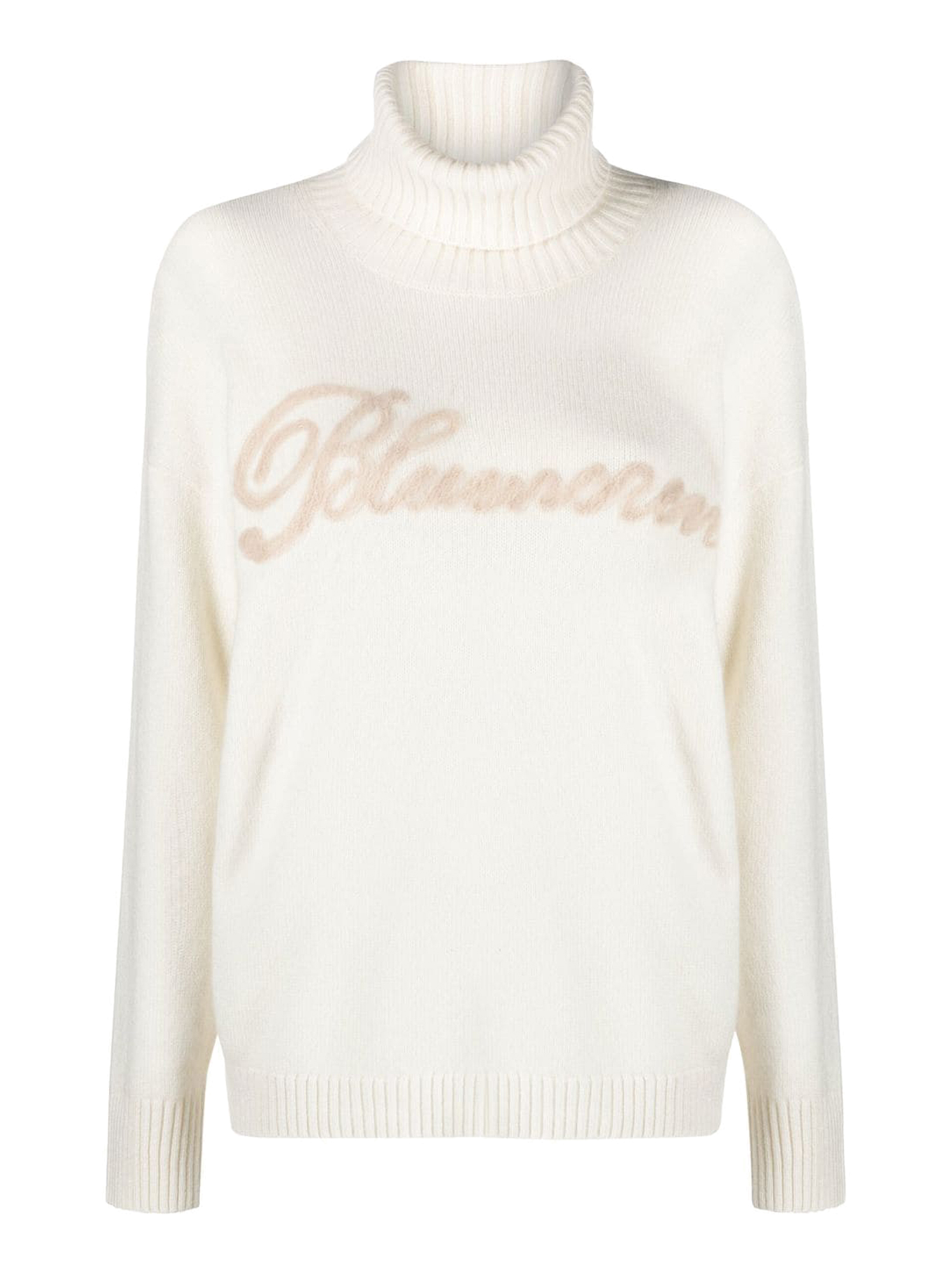 Women's Knitwear & Sweatshirts - Blumarine - In Ecru Wool