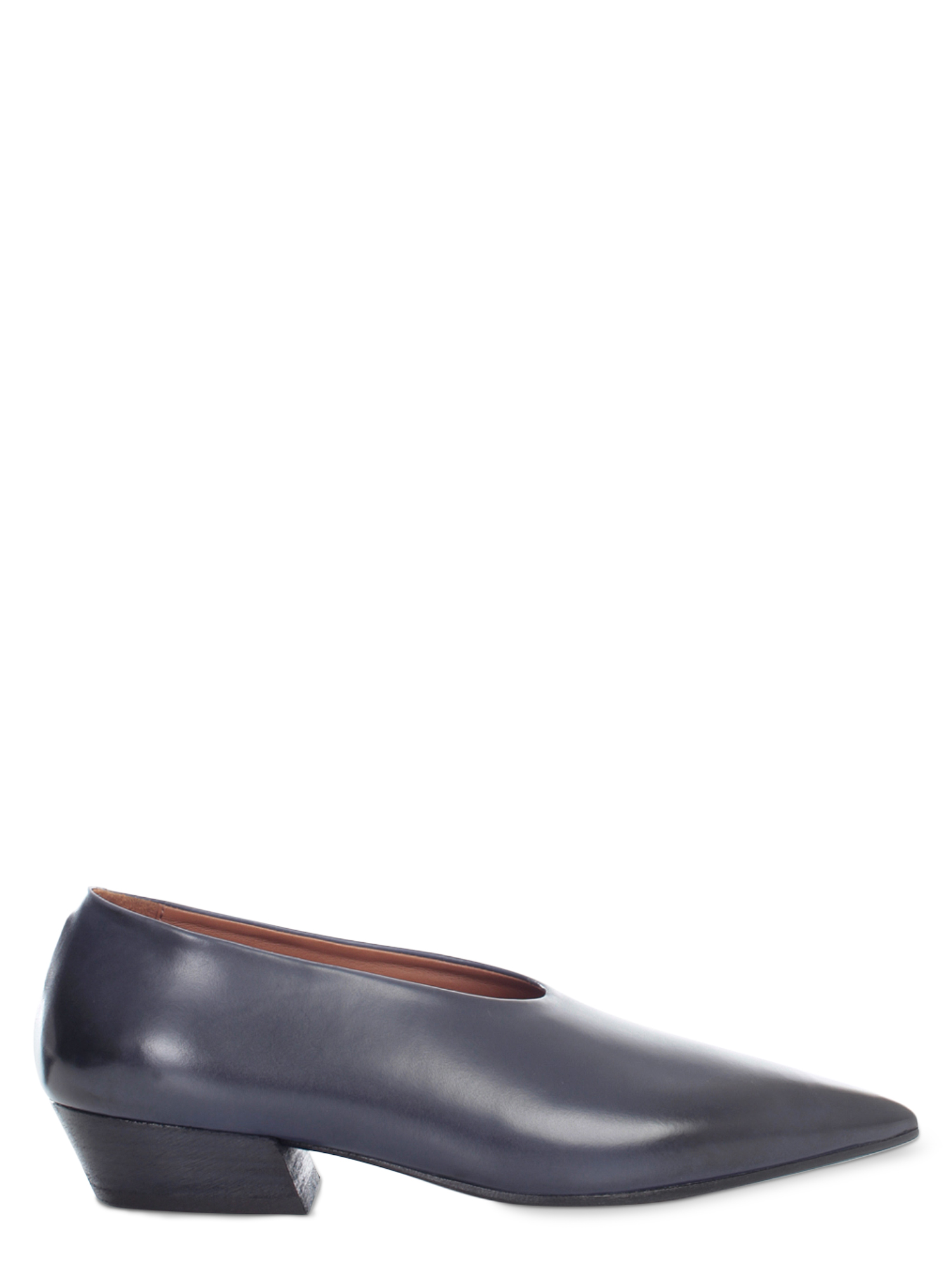 Marsell Femme Mules Navy Leather
