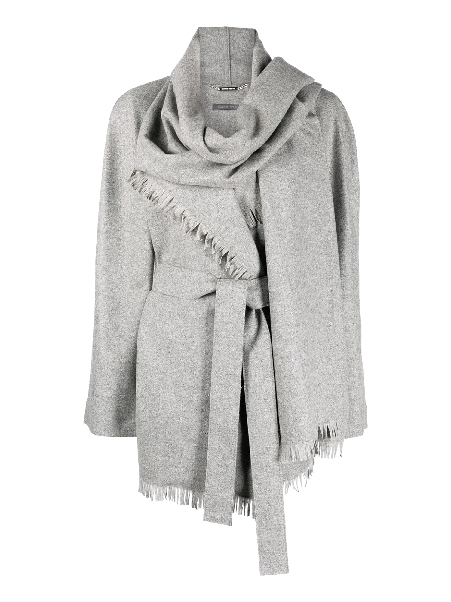 Vestes Pour Femme - Alberta Ferretti - En Wool Grey - Taille:  -