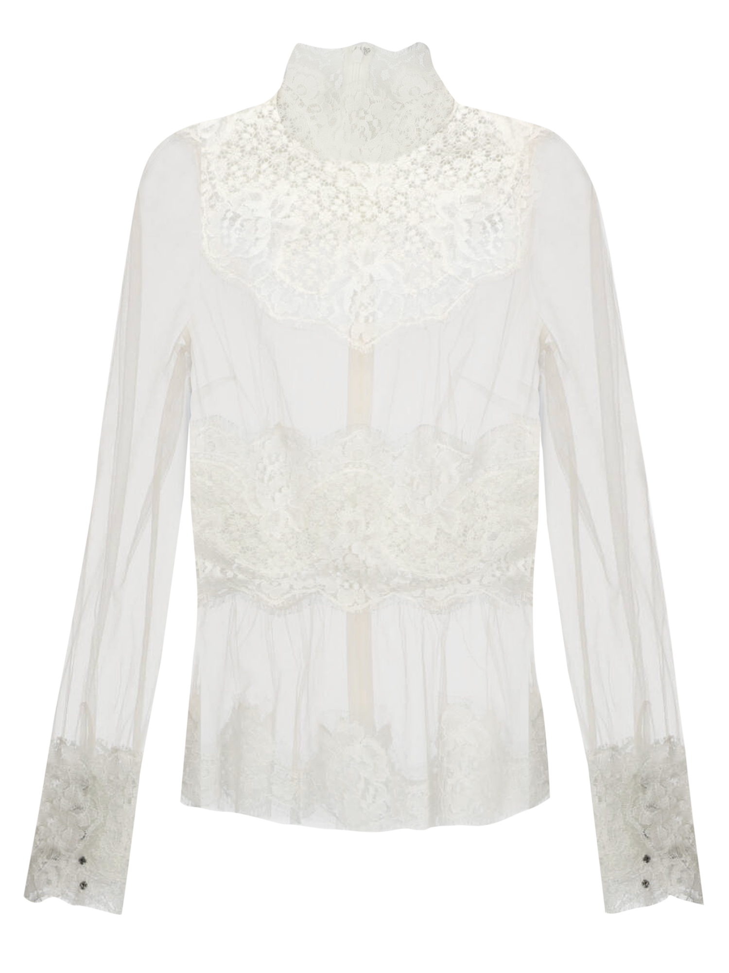 T-shirts Et Tops Pour Femme - Dolce & Gabbana - En Synthetic Fibers White - Taille:  -