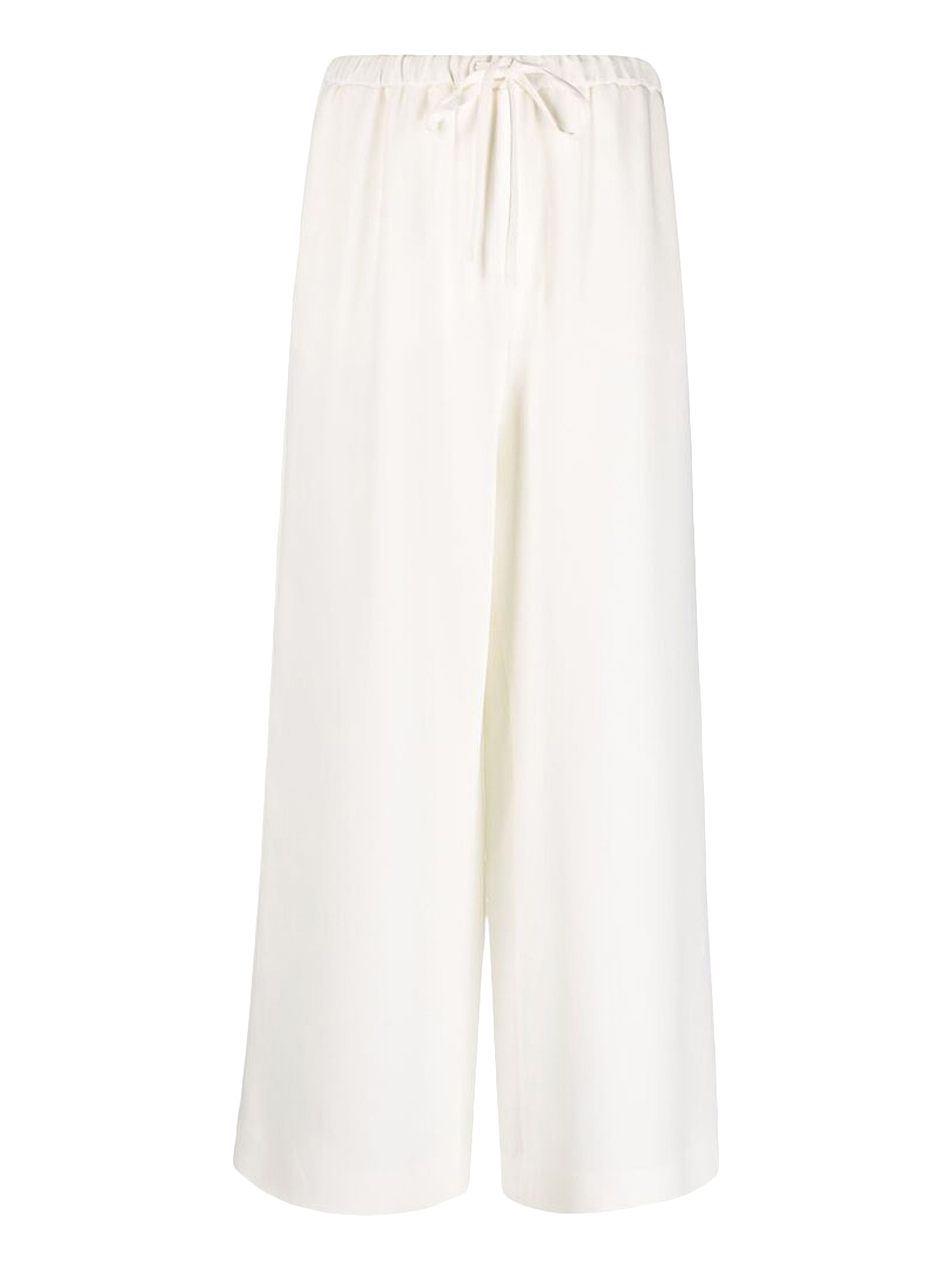 Valentino Femme Pantalons White Silk