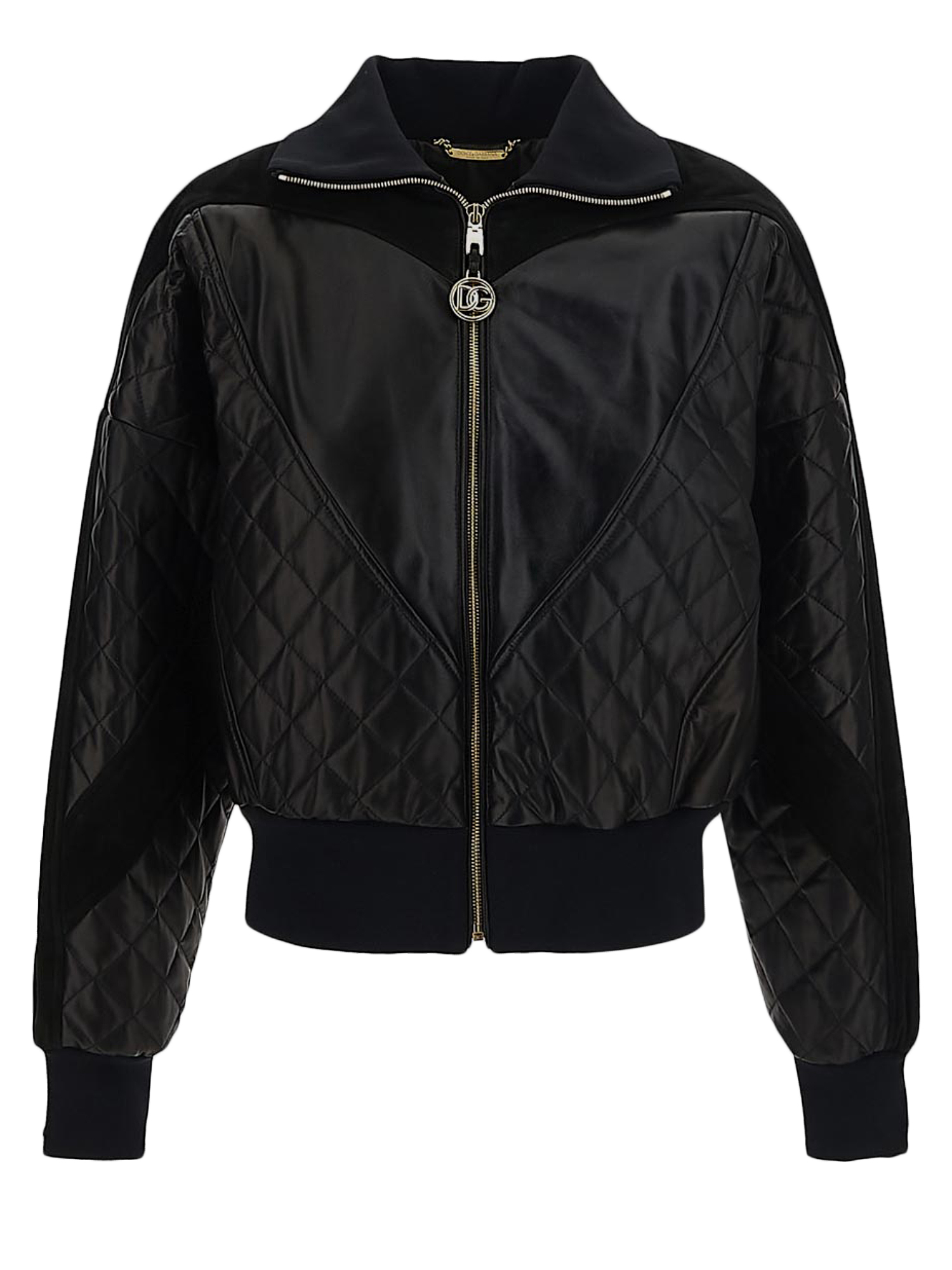 Dolce & Gabbana Femme Vestes Black Leather