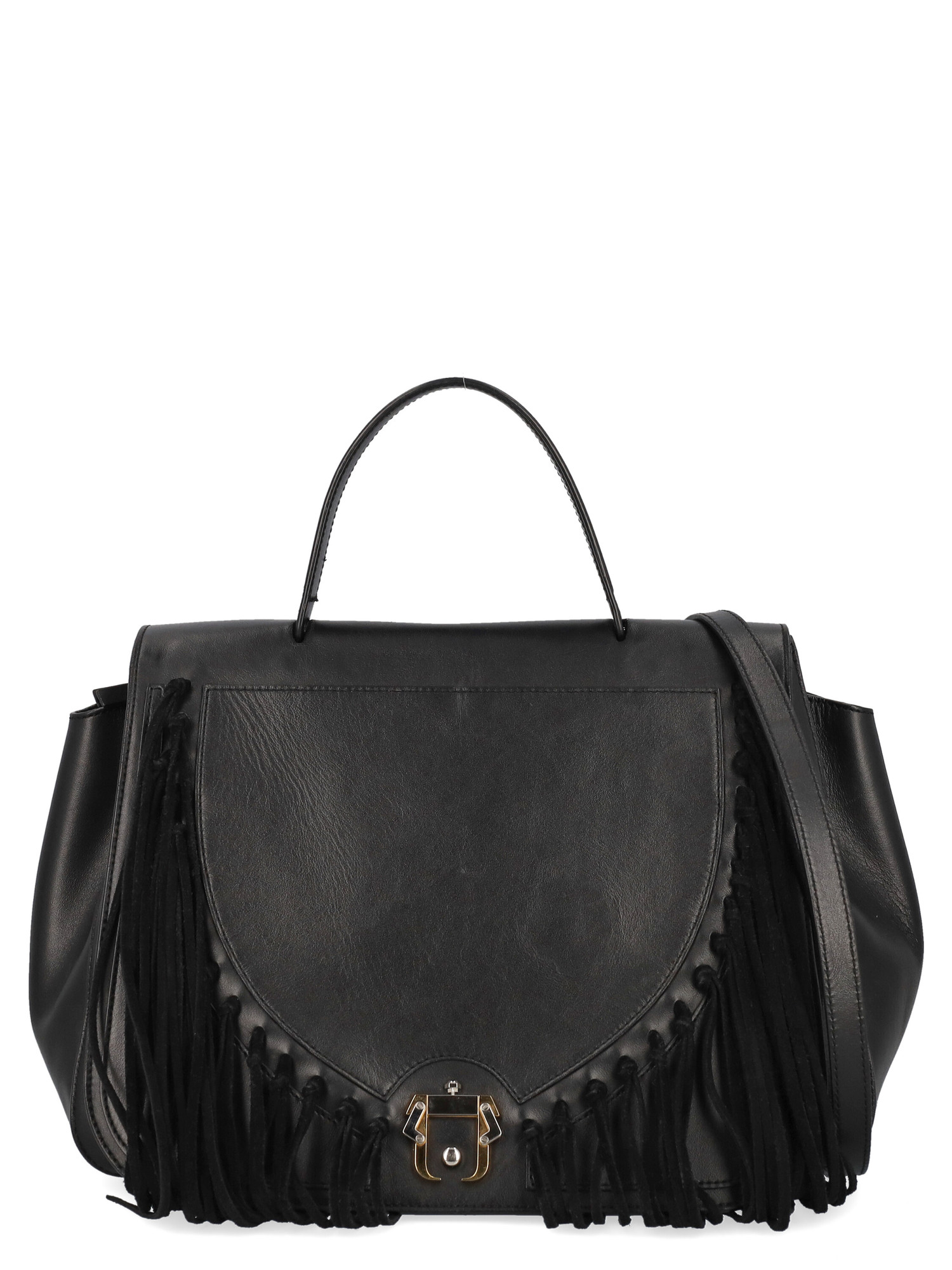 Pre-owned Paula Cademartori Shoulder Bags In Black