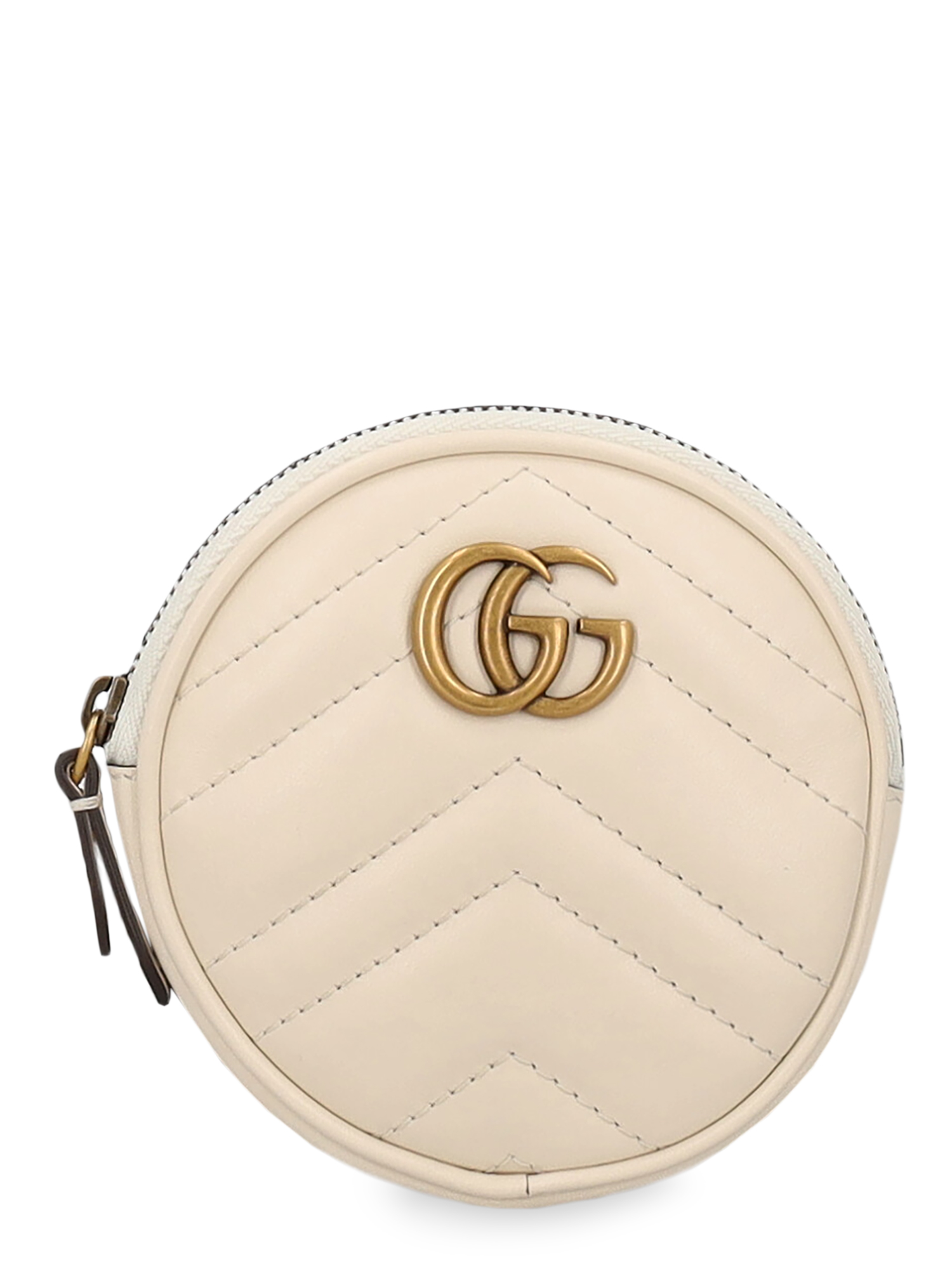 Pre-owned Gucci Keychains In White