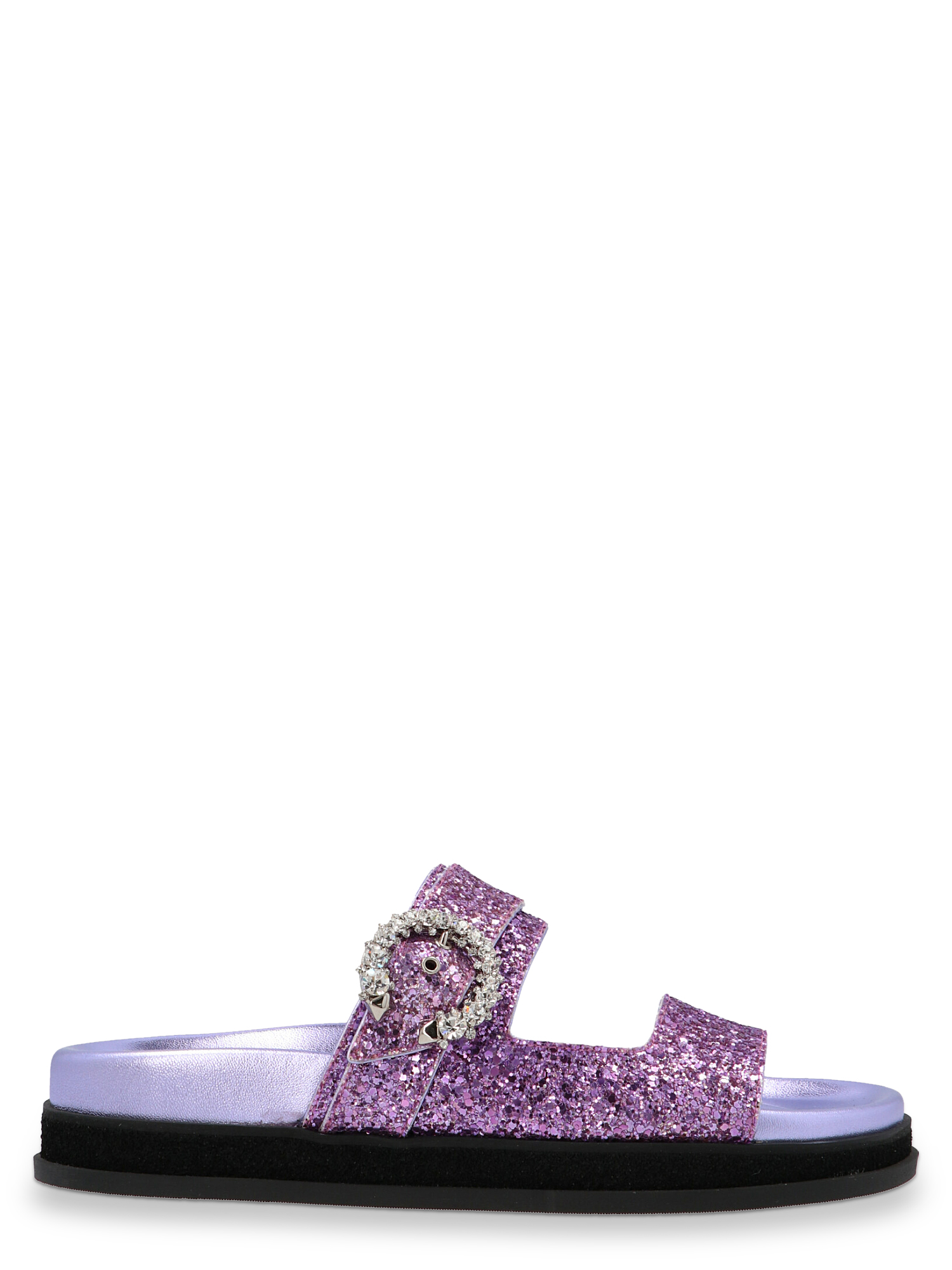 Sandales Pour Femme - Jimmy Choo - En Leather Purple - Taille: IT 36 - EU 36