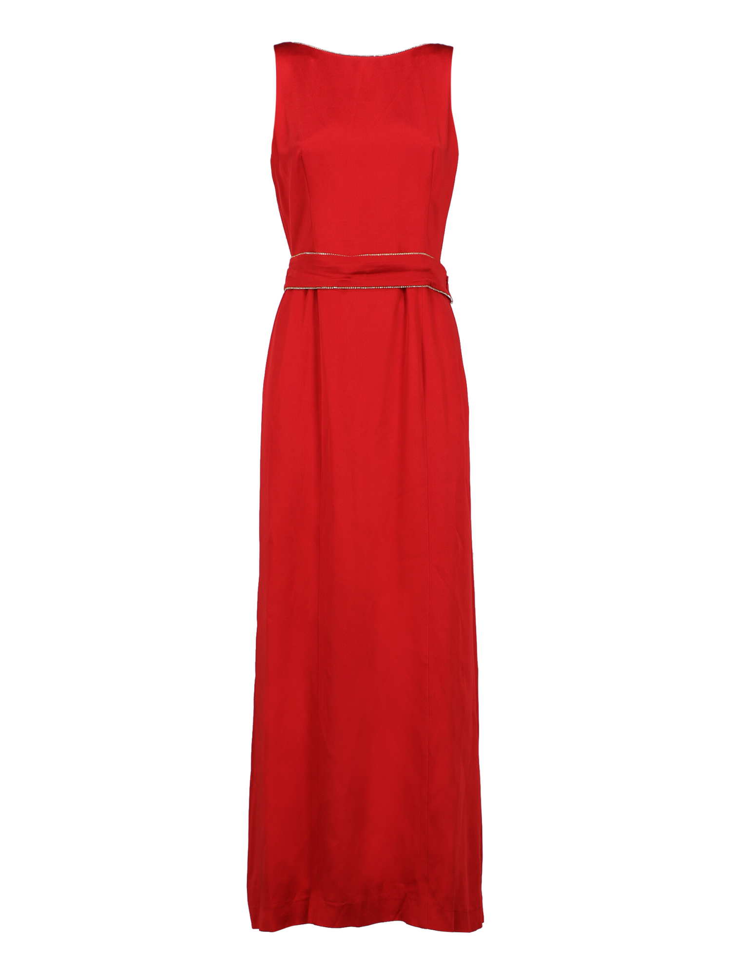 Maxmara Femme Robes Red Synthetic Fibers