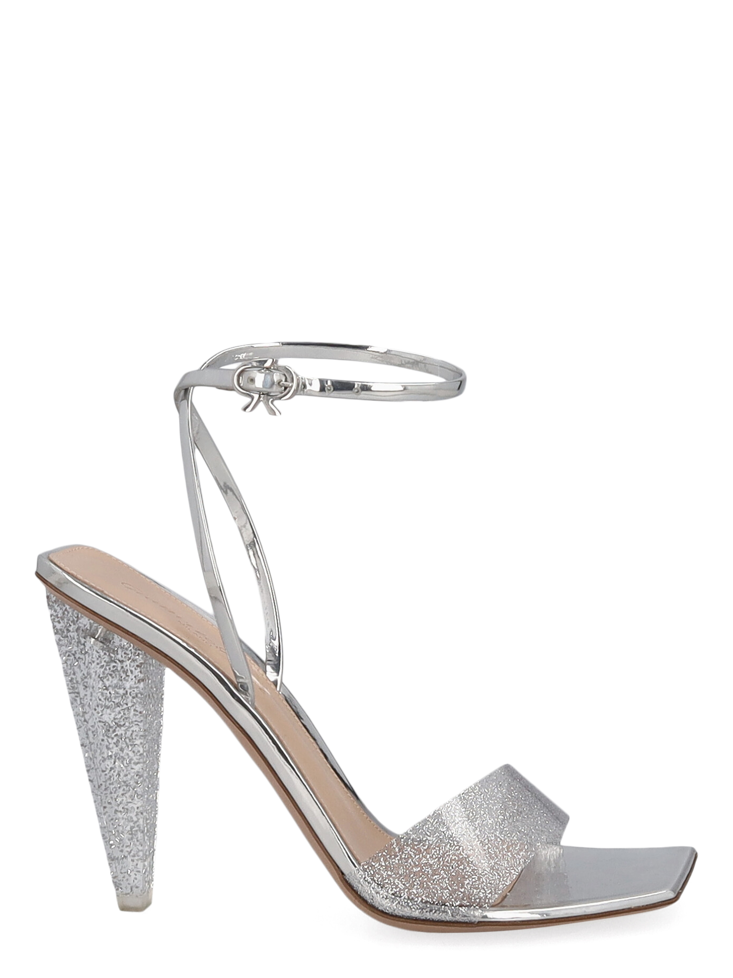 Pre-owned Gianvito Rossi Women's Sandals -  - In Silver It 38