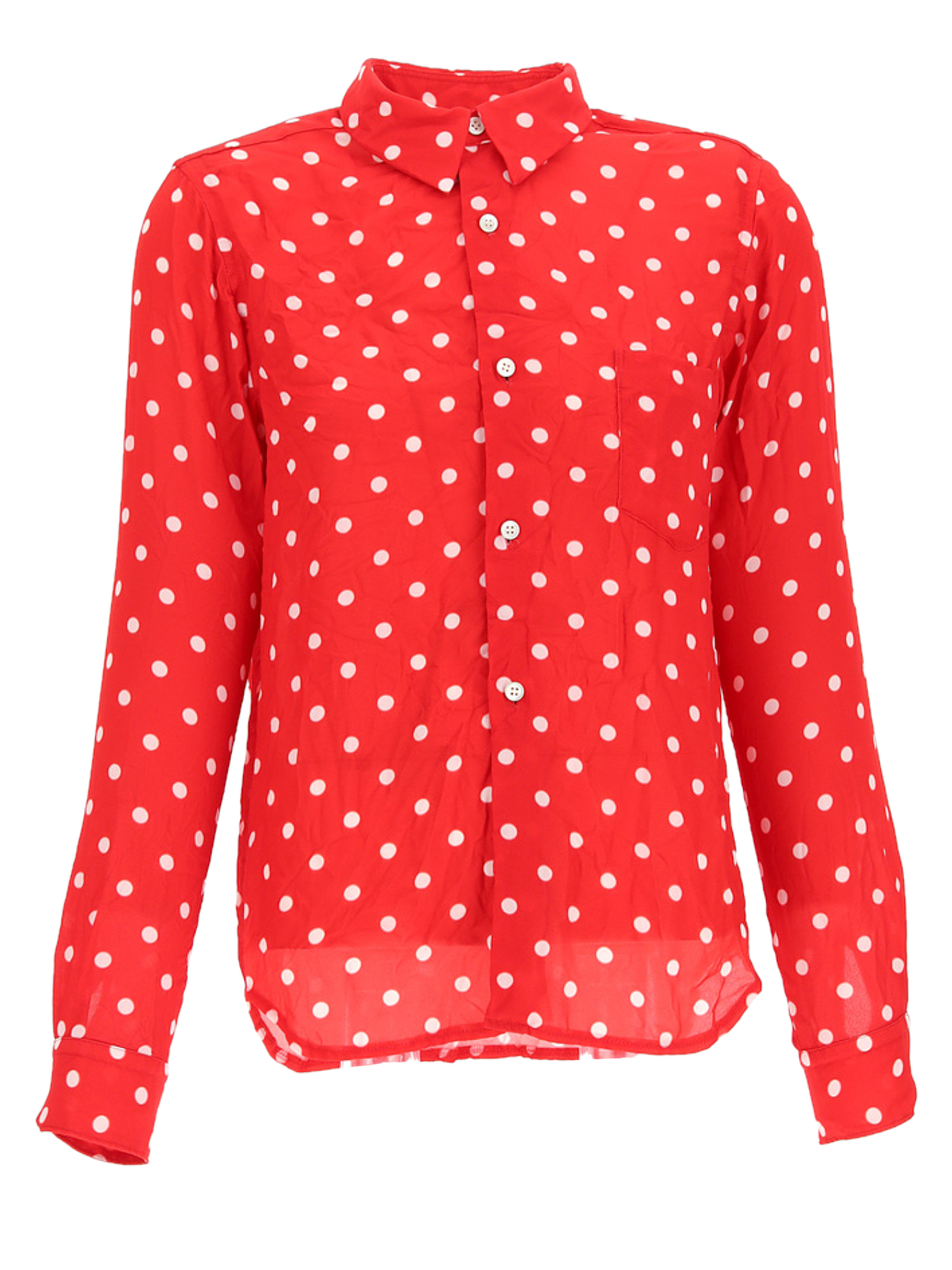 Chemises Pour Femme - Comme Des Garcons - En Synthetic Fibers Red - Taille:  -