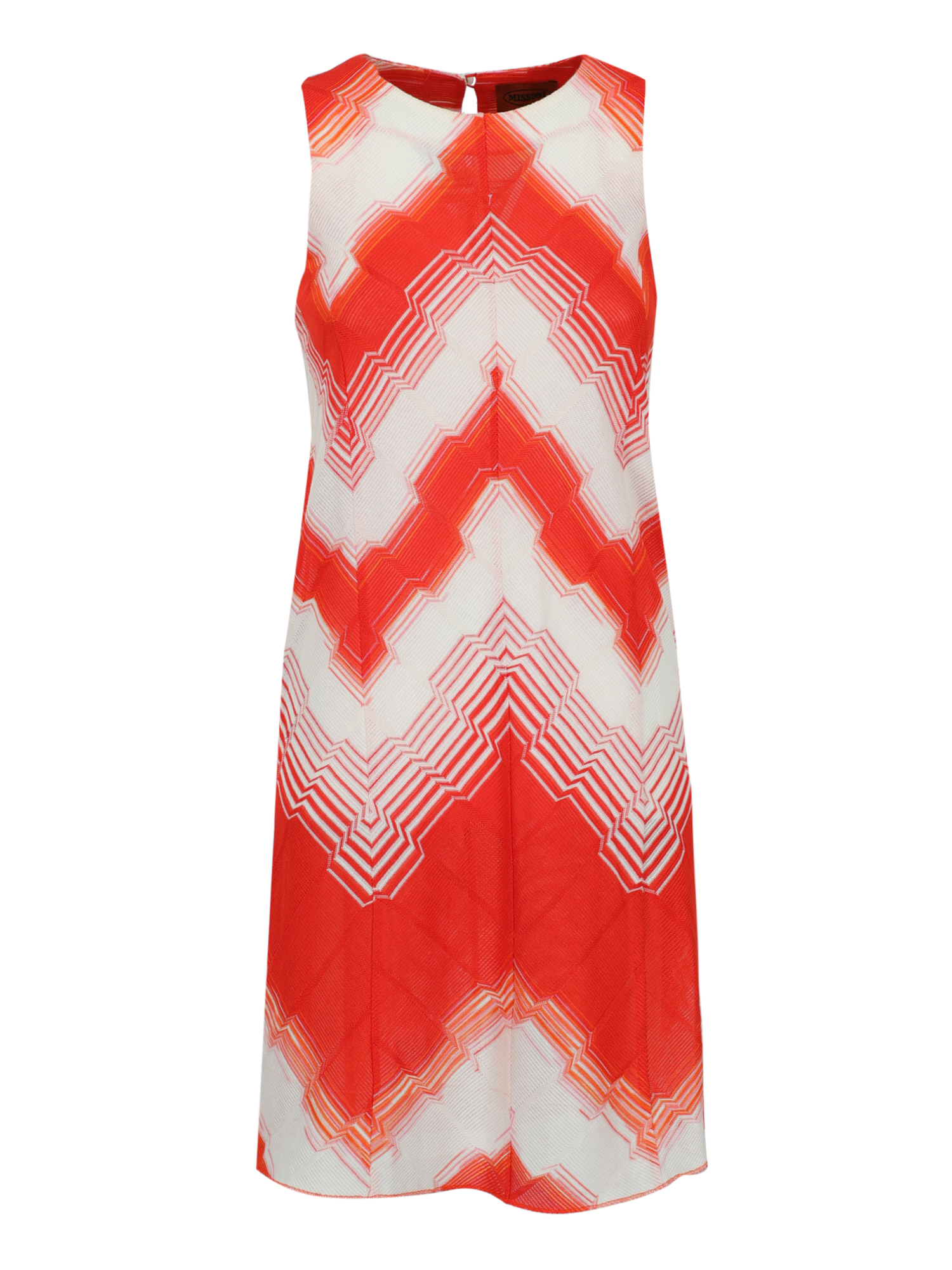 Missoni Femme Robes Red, White Eco-Friendly Fabric