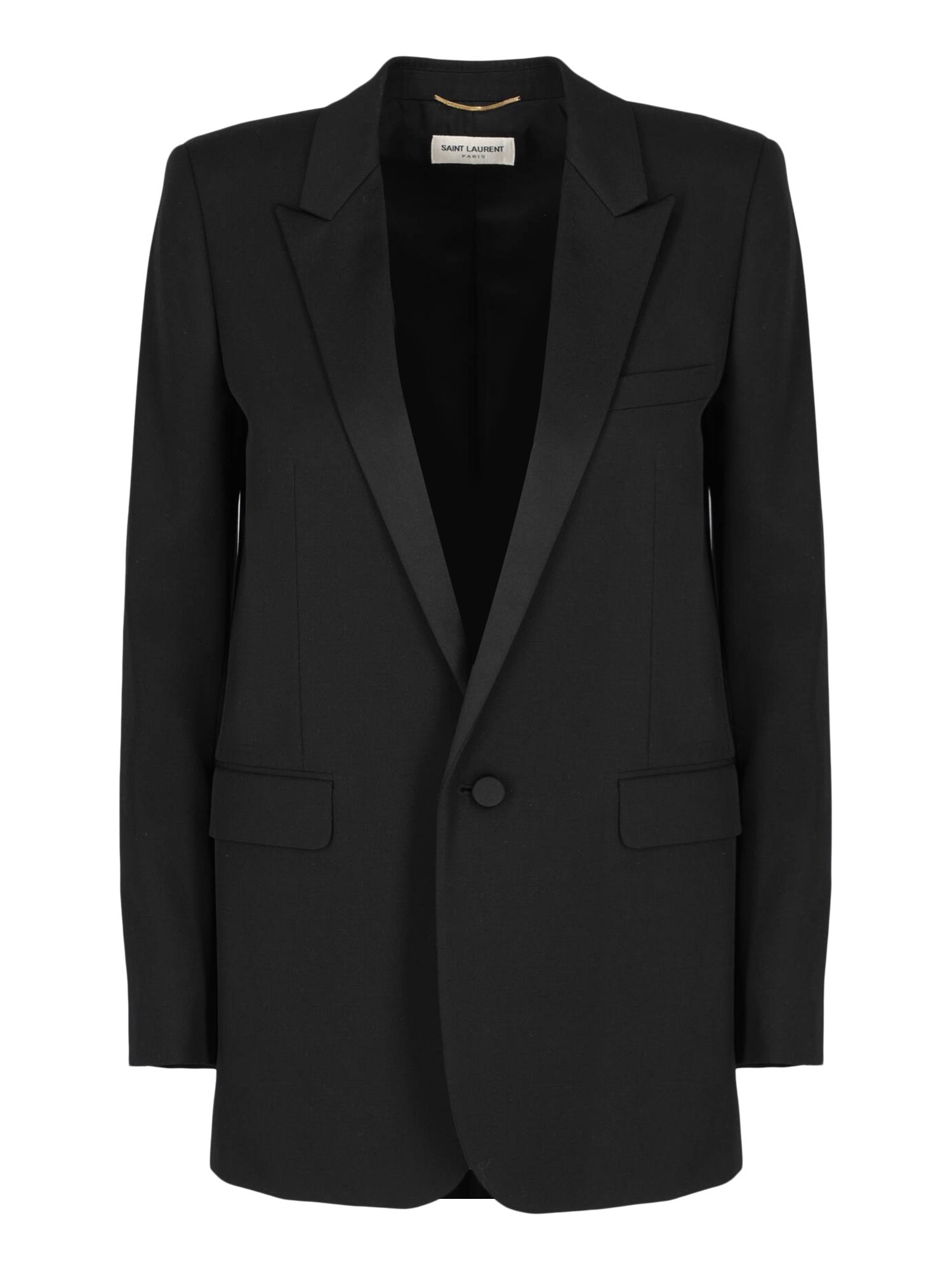 Pre-owned Saint Laurent Women's Jackets -  - In Black Wool