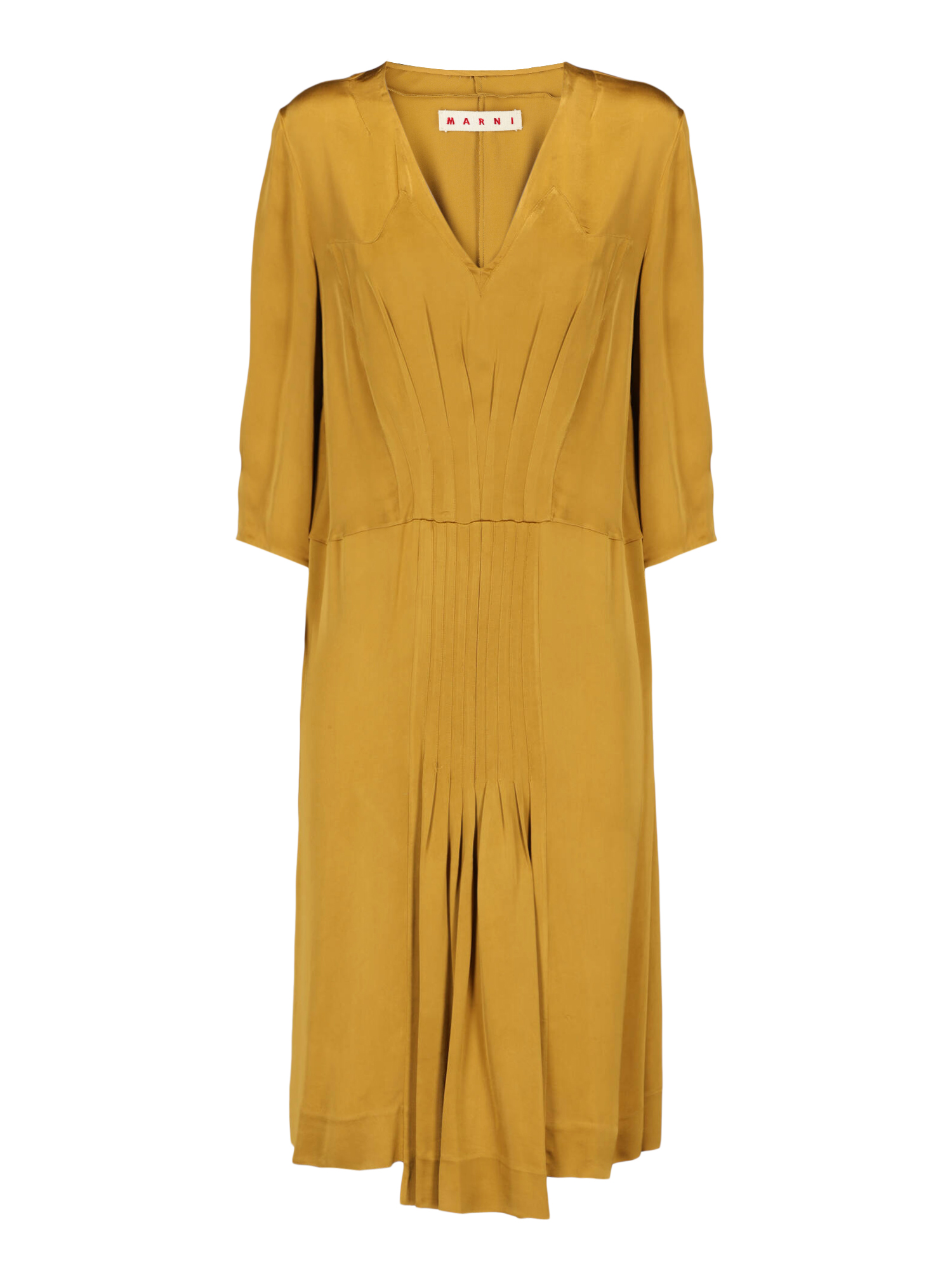 Pre-owned Marni Dresses In Yellow