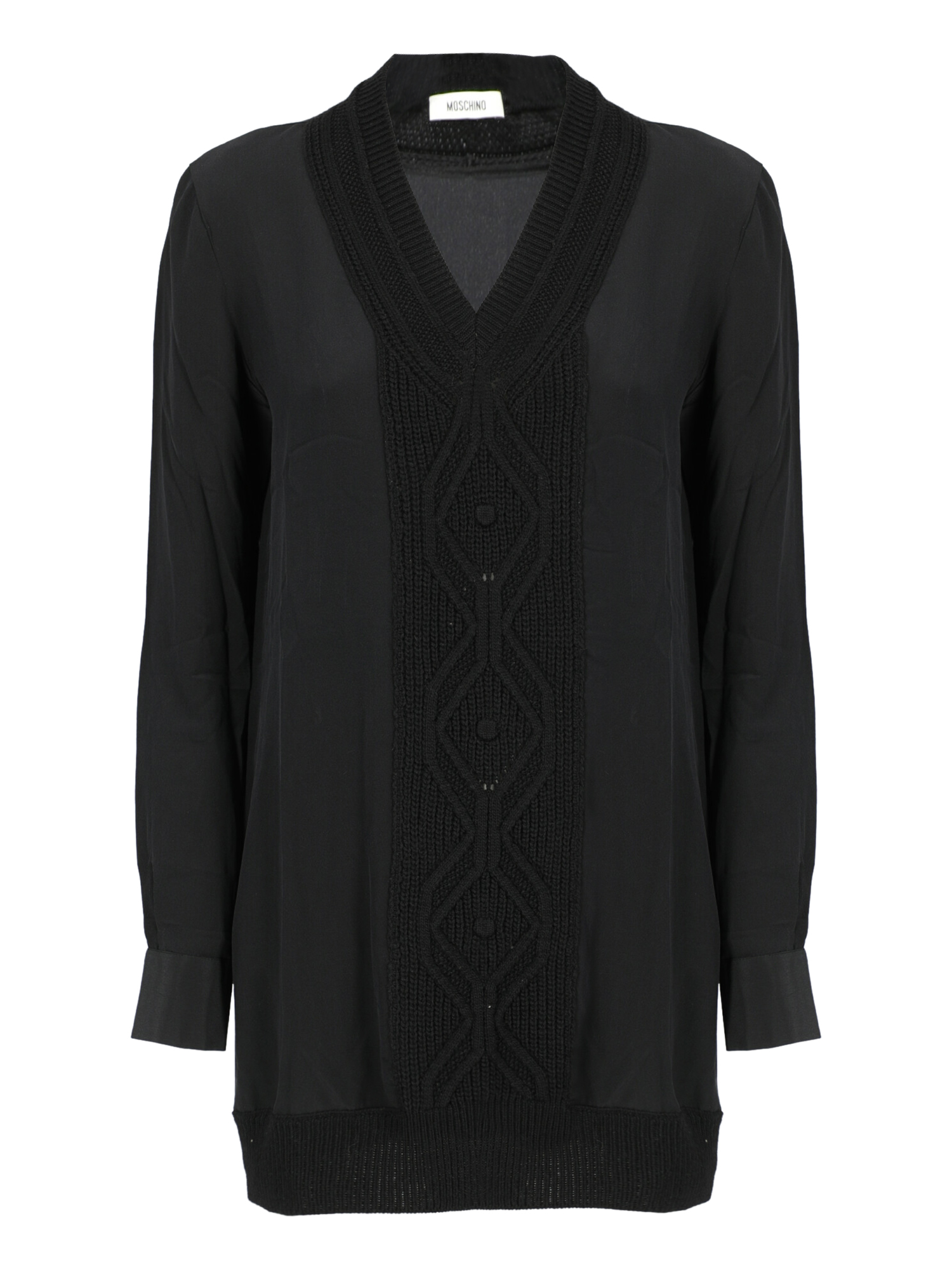 Moschino Femme Robes Black Fabric