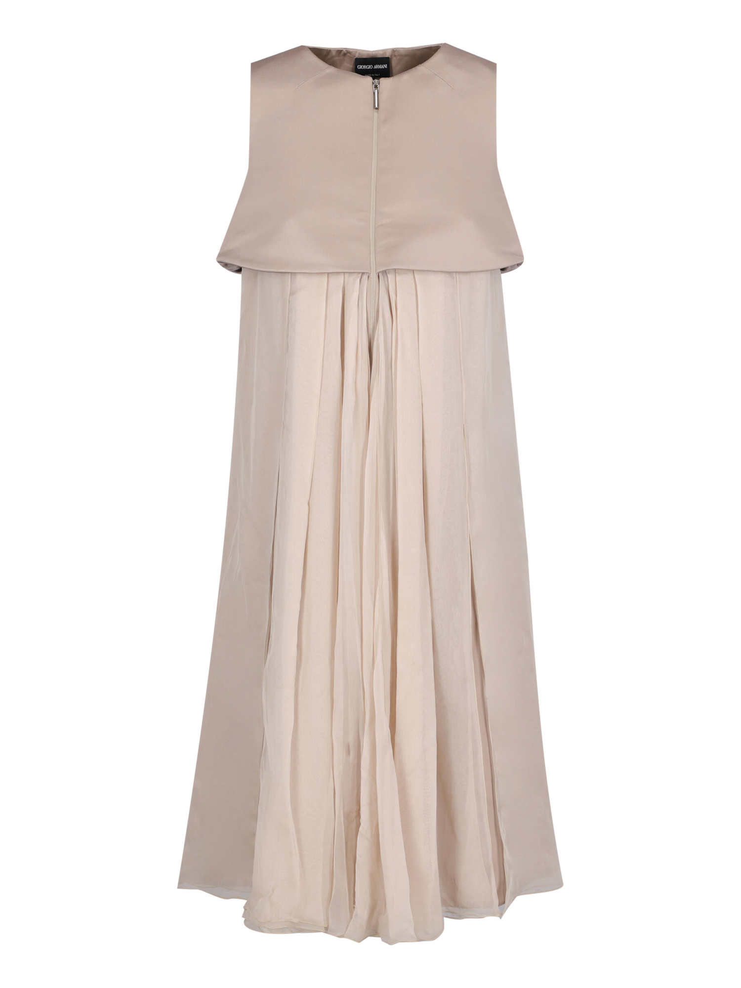 Robes Pour Femme - Giorgio Armani - En Silk Beige - Taille:  -