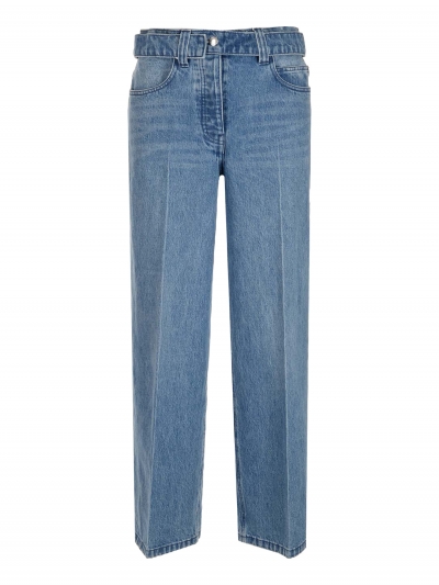 Pantaloni Da Donna Lampoo Donna Abbigliamento Pantaloni e jeans Shorts Pantaloncini In Materiale Sintetico Azzurro 