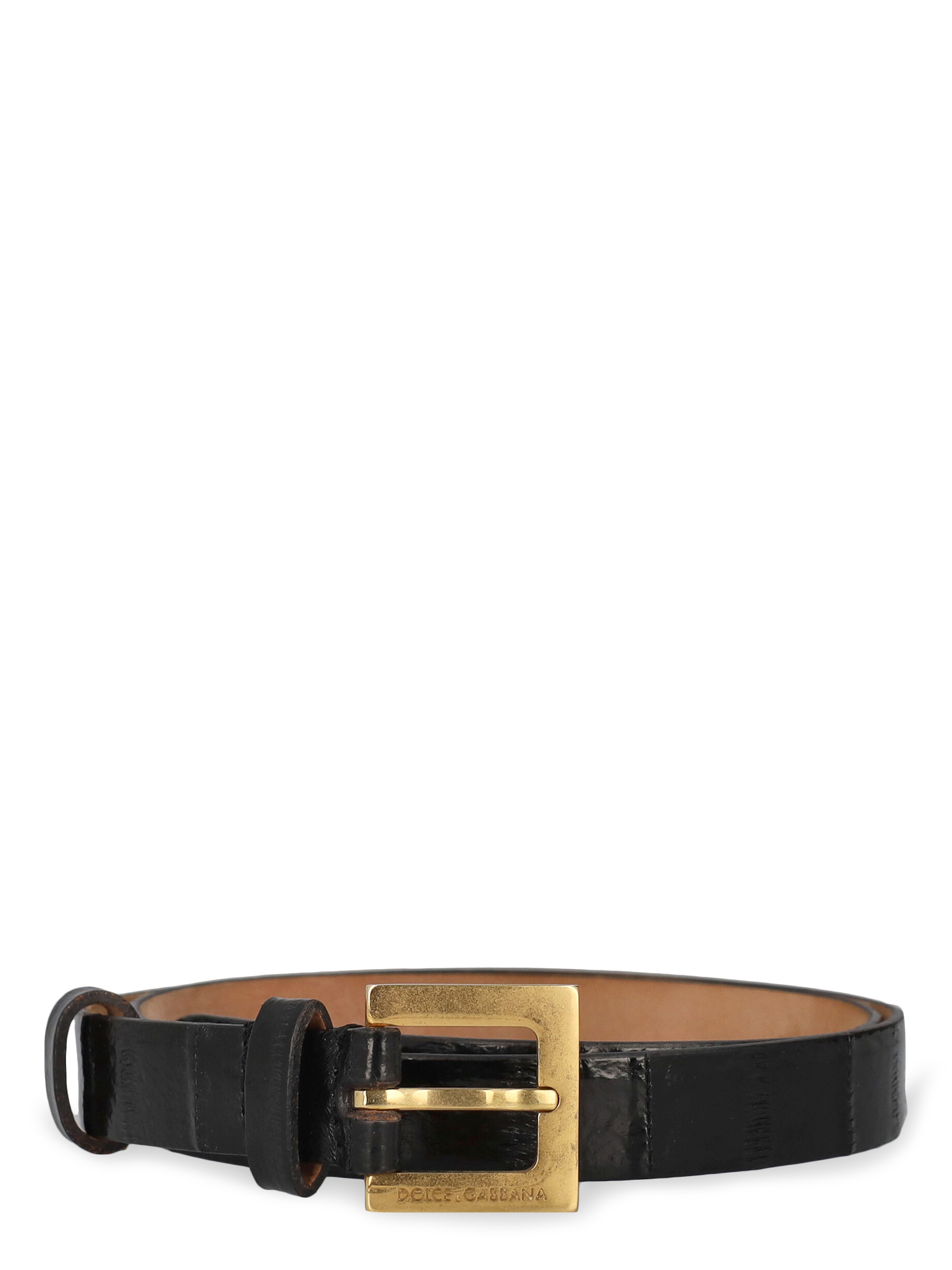 Pre-owned Dolce & Gabbana Women's Belts -  - In Black Xxs