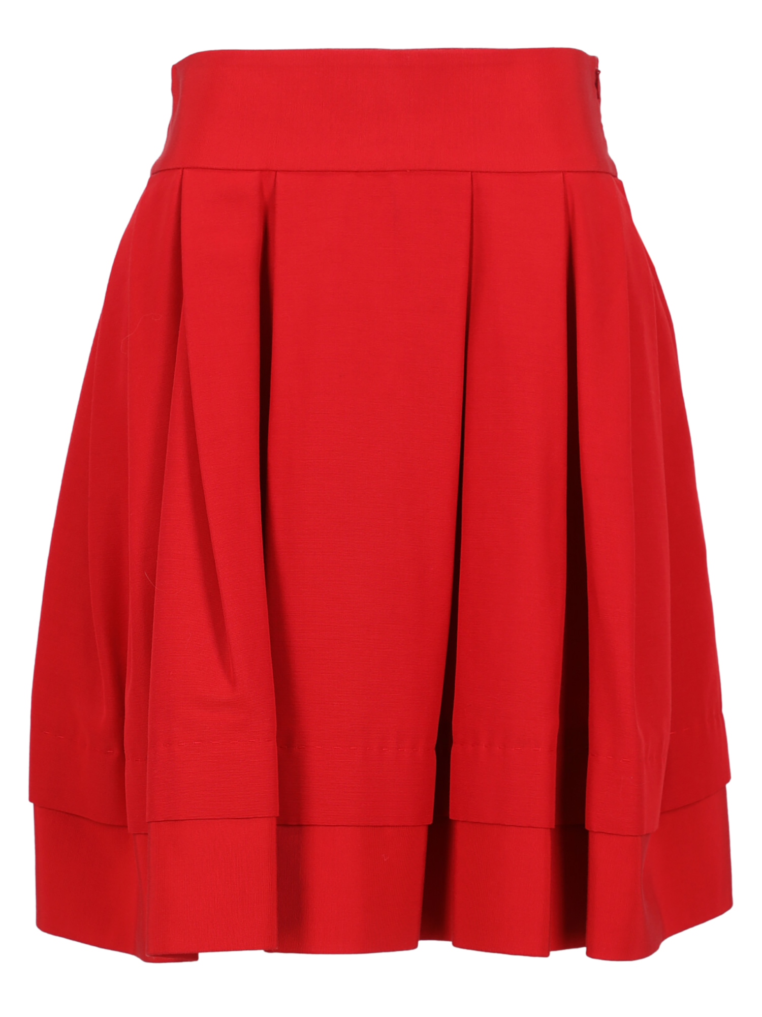 Moschino Femme Jupes Red Cotton