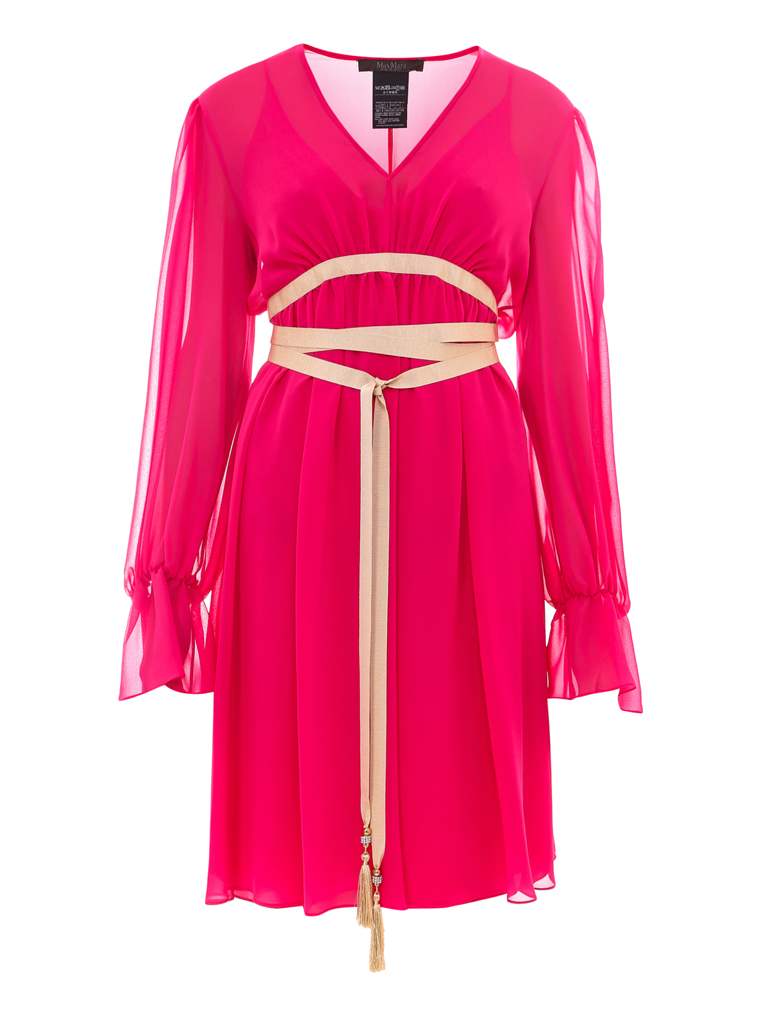 MaxMara Femme Robes Pink Silk