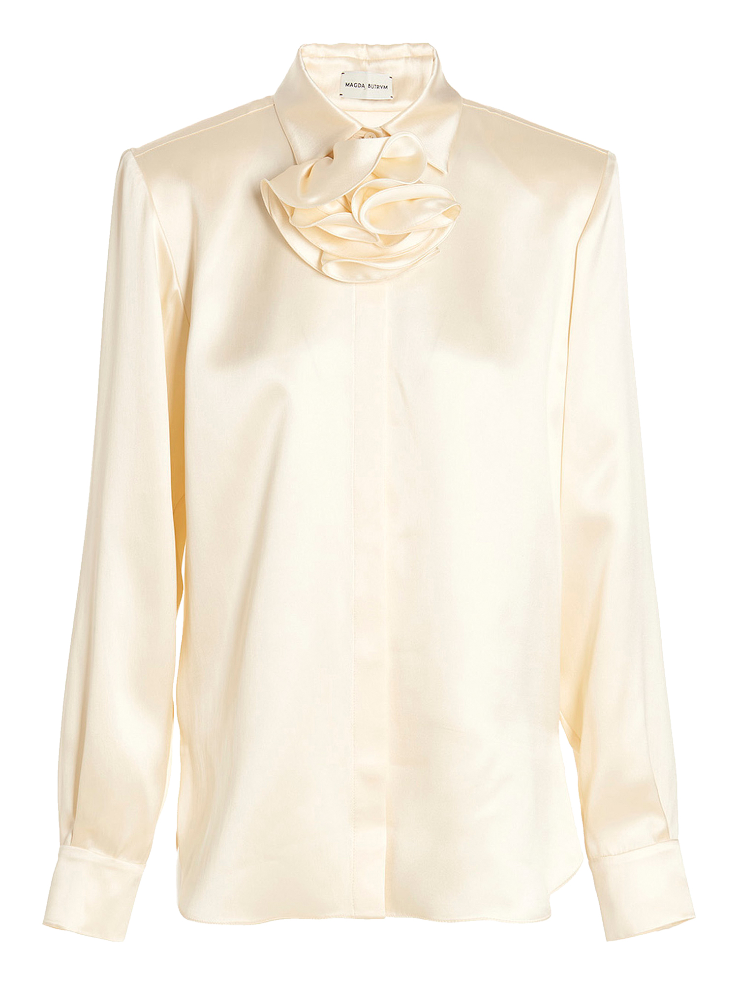 Chemises Pour Femme - Magda Butrym - En Silk White - Taille:  -