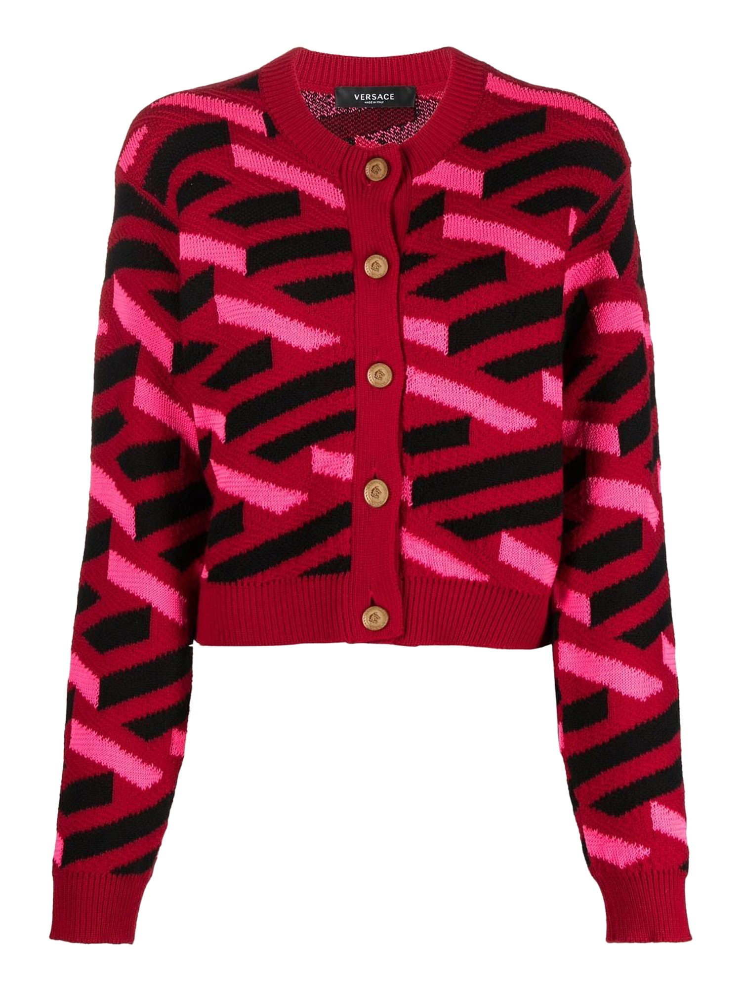 Pulls Et Sweat-shirts Pour Femme - Versace - En Wool Red - Taille:  -