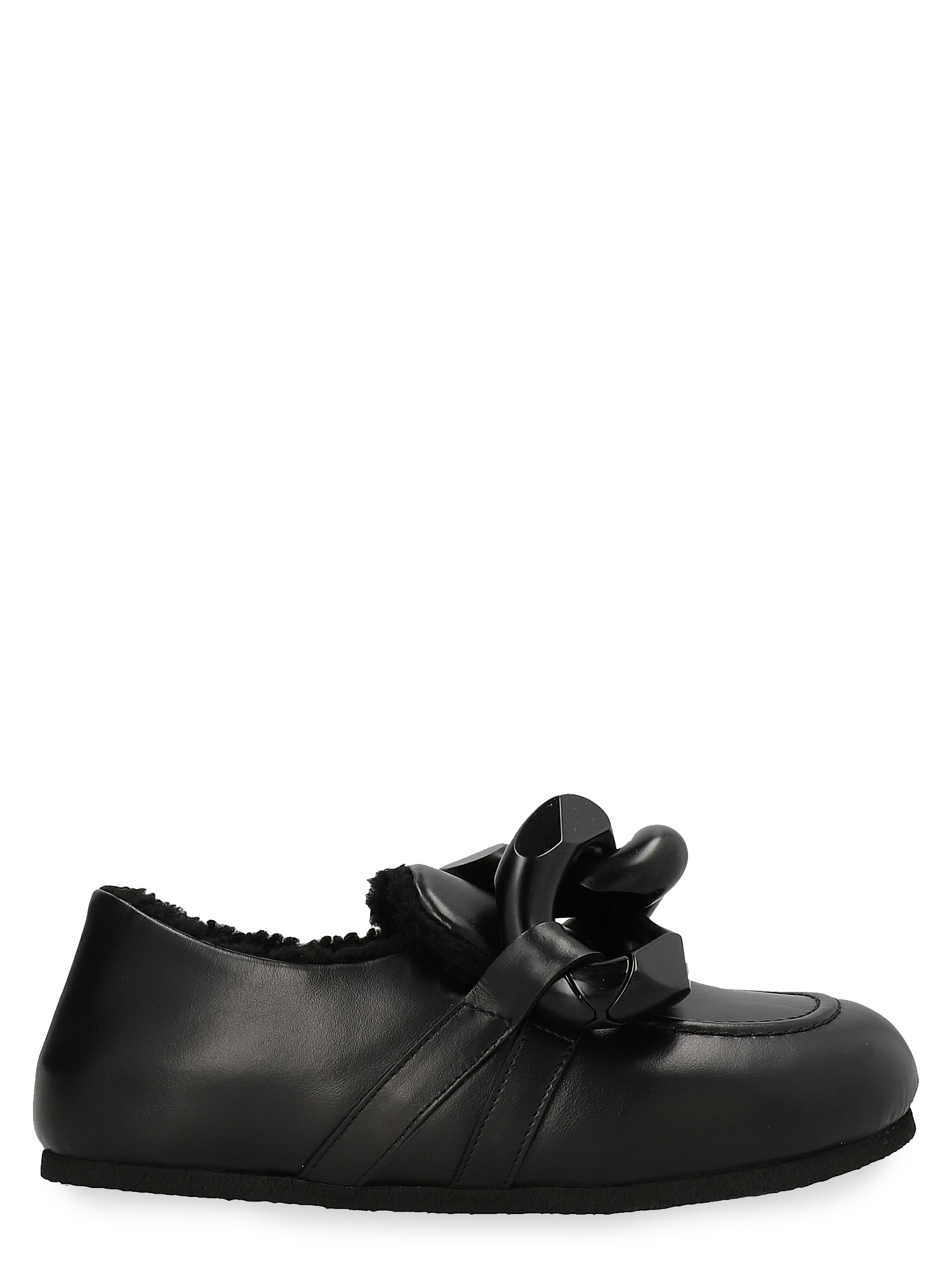 Women's Loafers - J.W. Anderson - In Black Leather