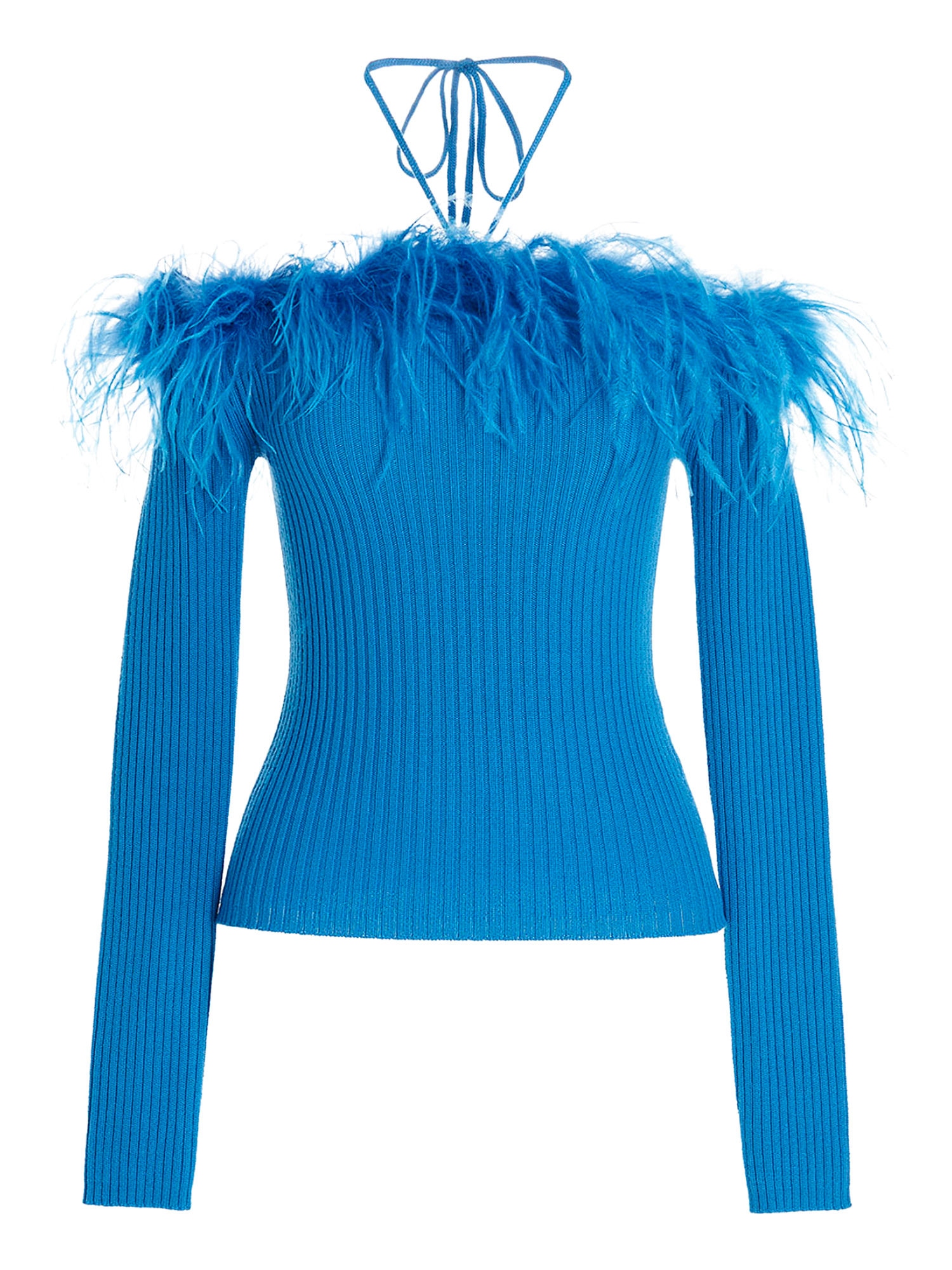 Pulls Et Sweat-shirts Pour Femme - Giuseppe Di Morabito - En Wool Blue - Taille:  -