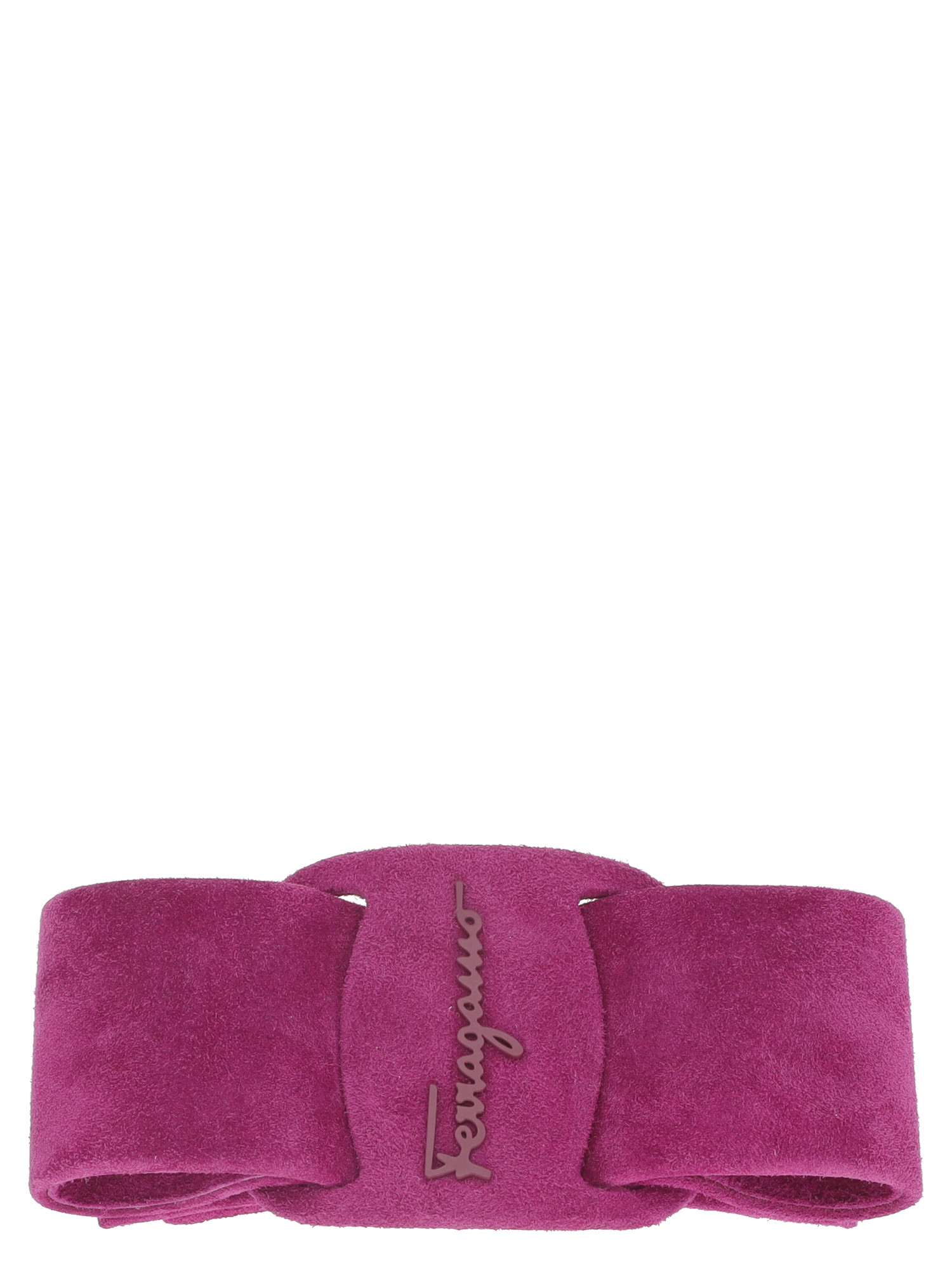 Accessoires Pour Cheveux Pour Femme - Salvatore Ferragamo - En Leather Purple - Taille:  -