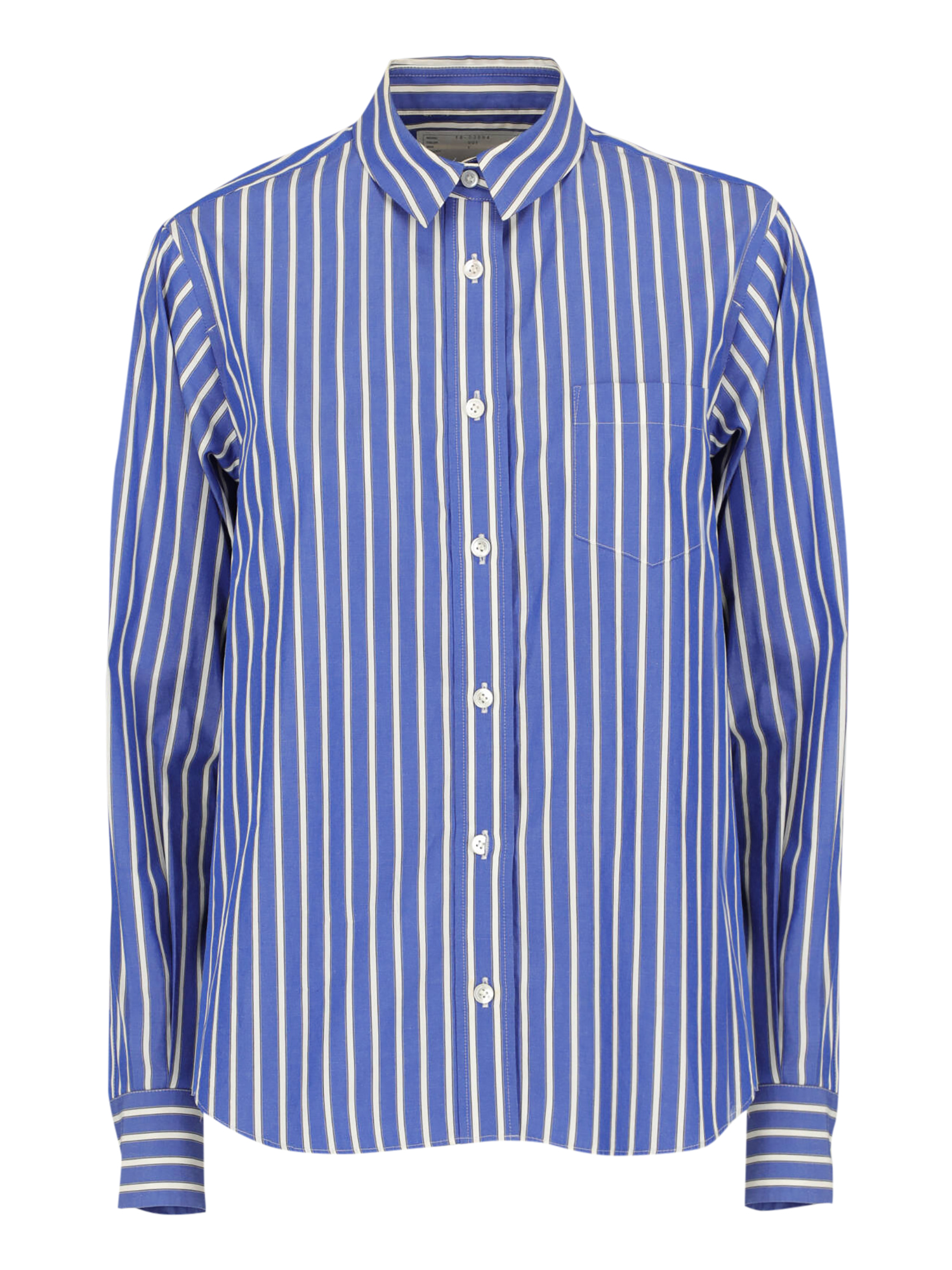 Condition: Very Good, Striped Cotton, Color: Navy, White - S -  -