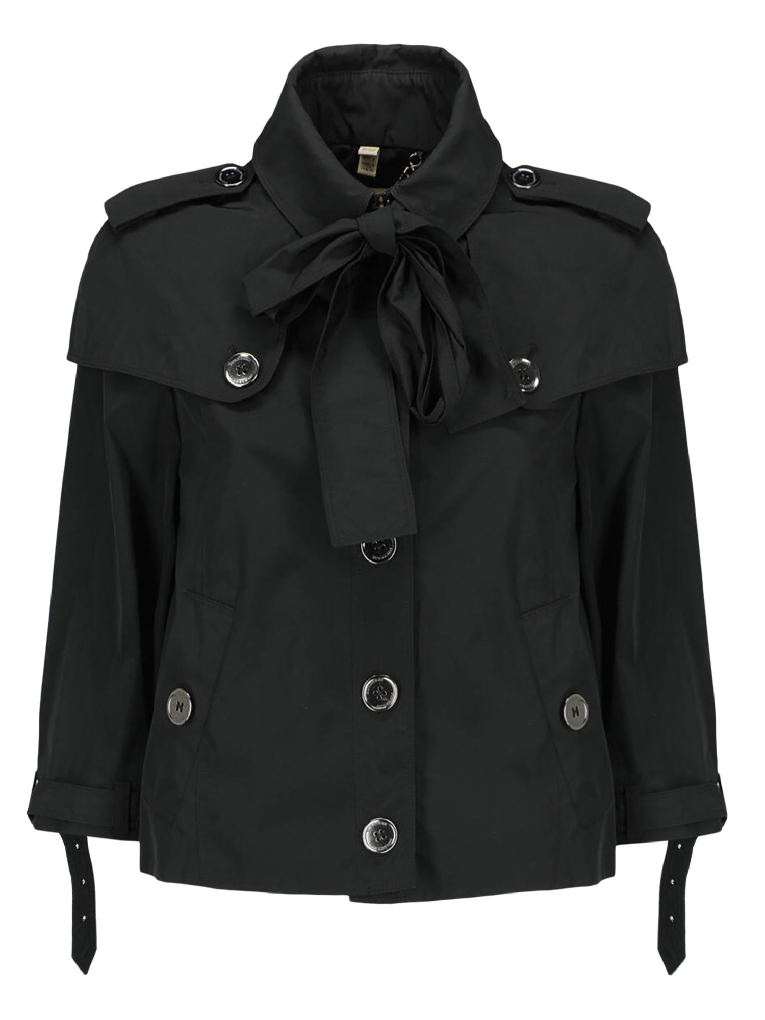 Pre-owned Burberry Women's Jackets -  - In Black Synthetic Fibers