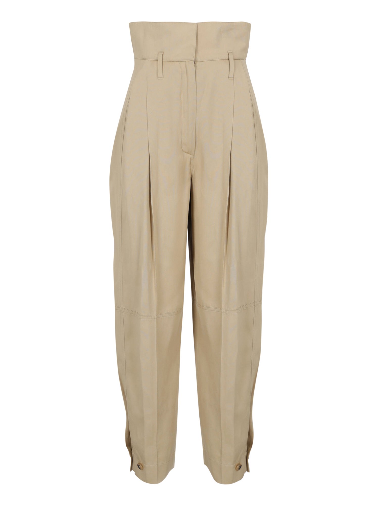 Condition: Excellent, Solid Color Synthetic Fibers, Color: Beige - XS - FR 34 -