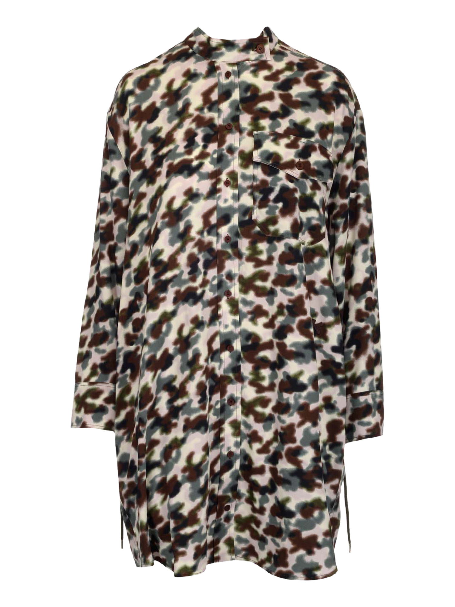 Kenzo Femme Robes Multicolor Synthetic Fibers