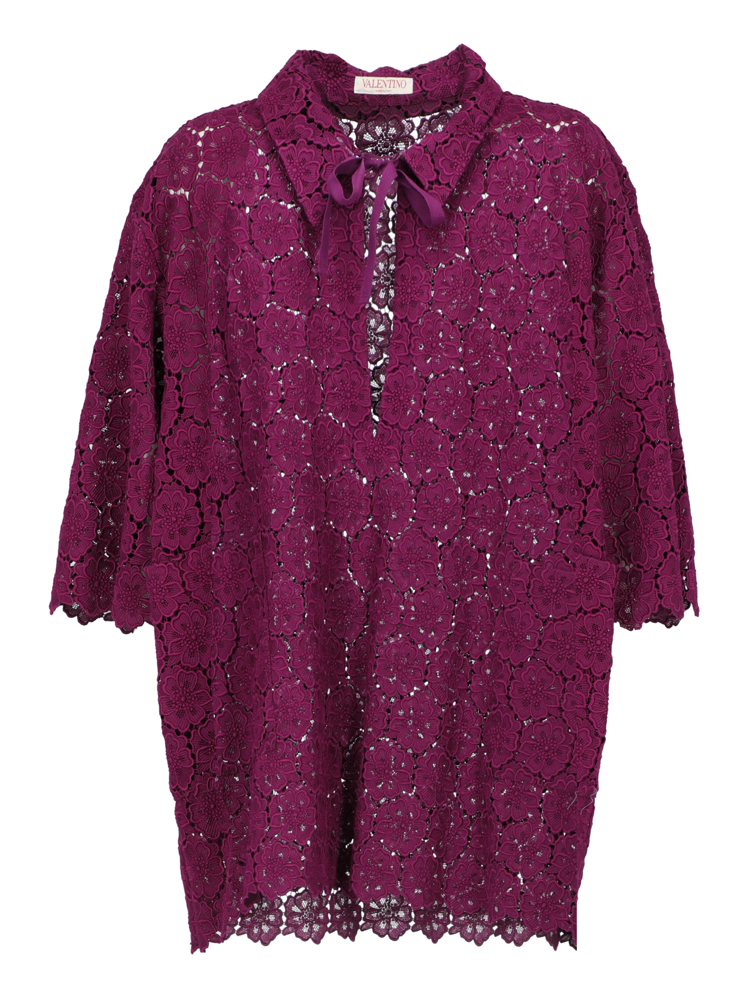 Valentino Femme Chemises Purple Fabric