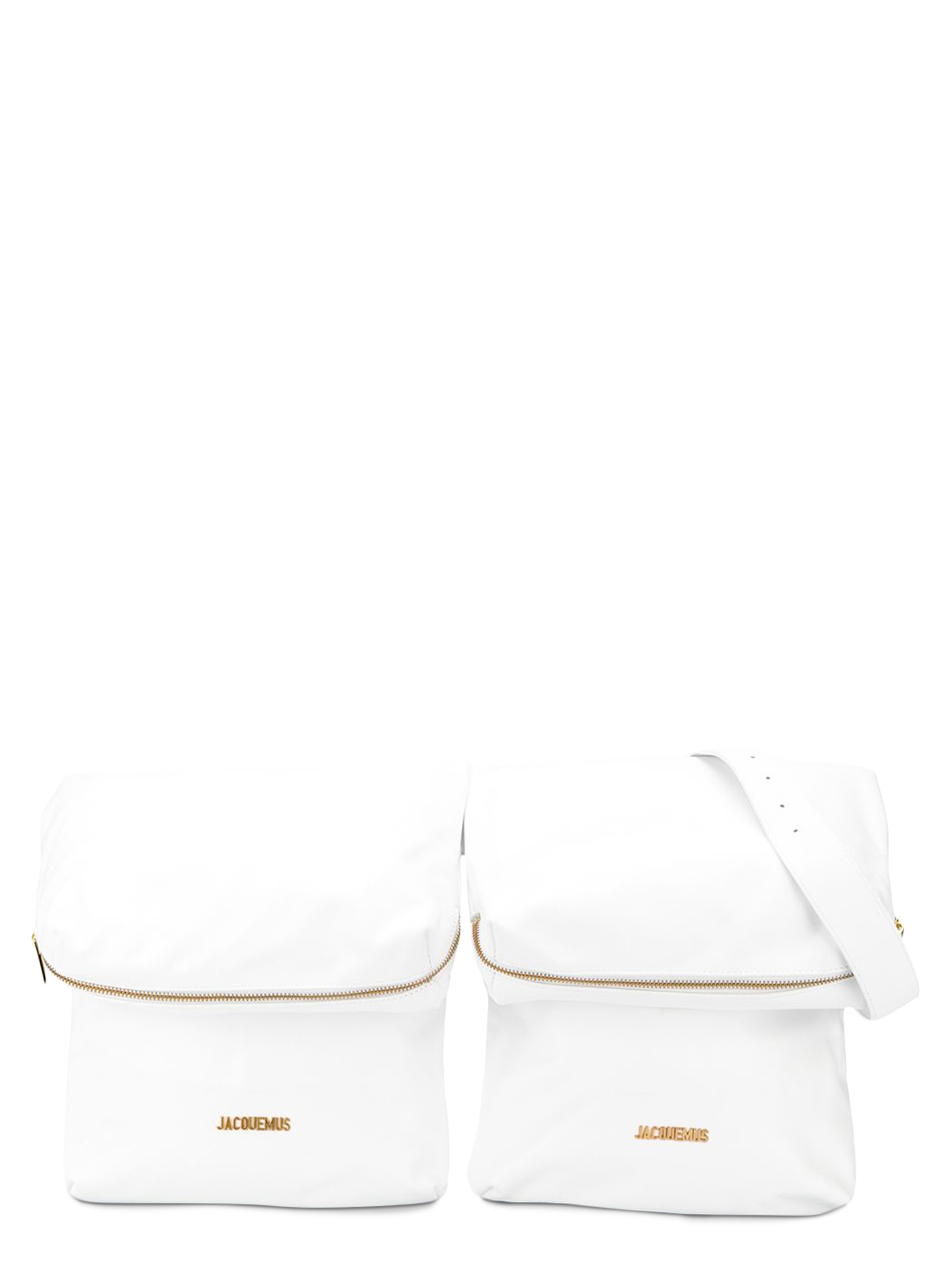 Damen Gürteltaschen - Jacquemus - In White Leather - Größe:  -