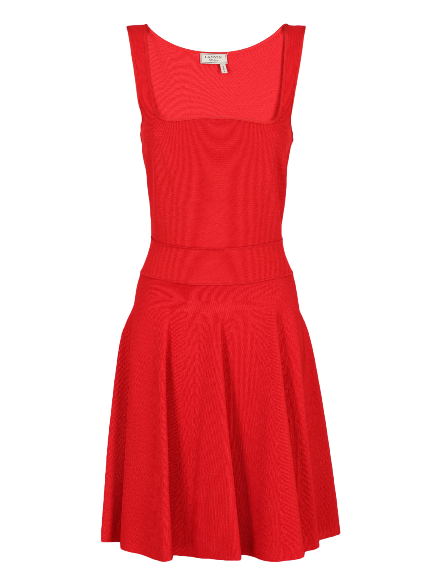 Pre-owned Lanvin Dresses In Red