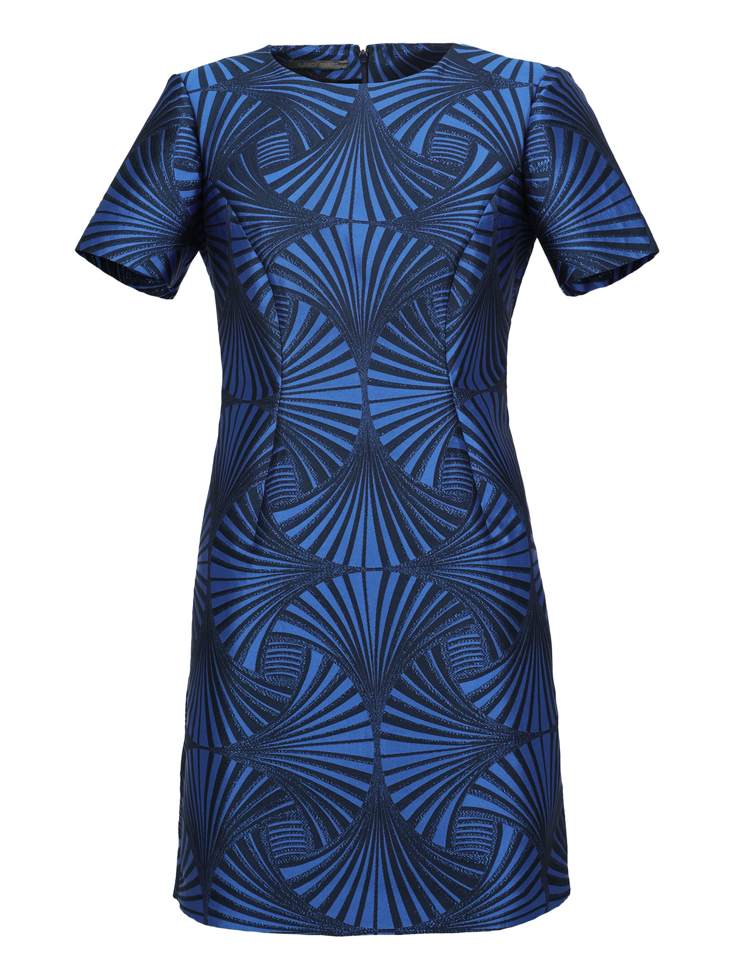Alberta Ferretti Femme Robes Blue, Navy Synthetic Fibers