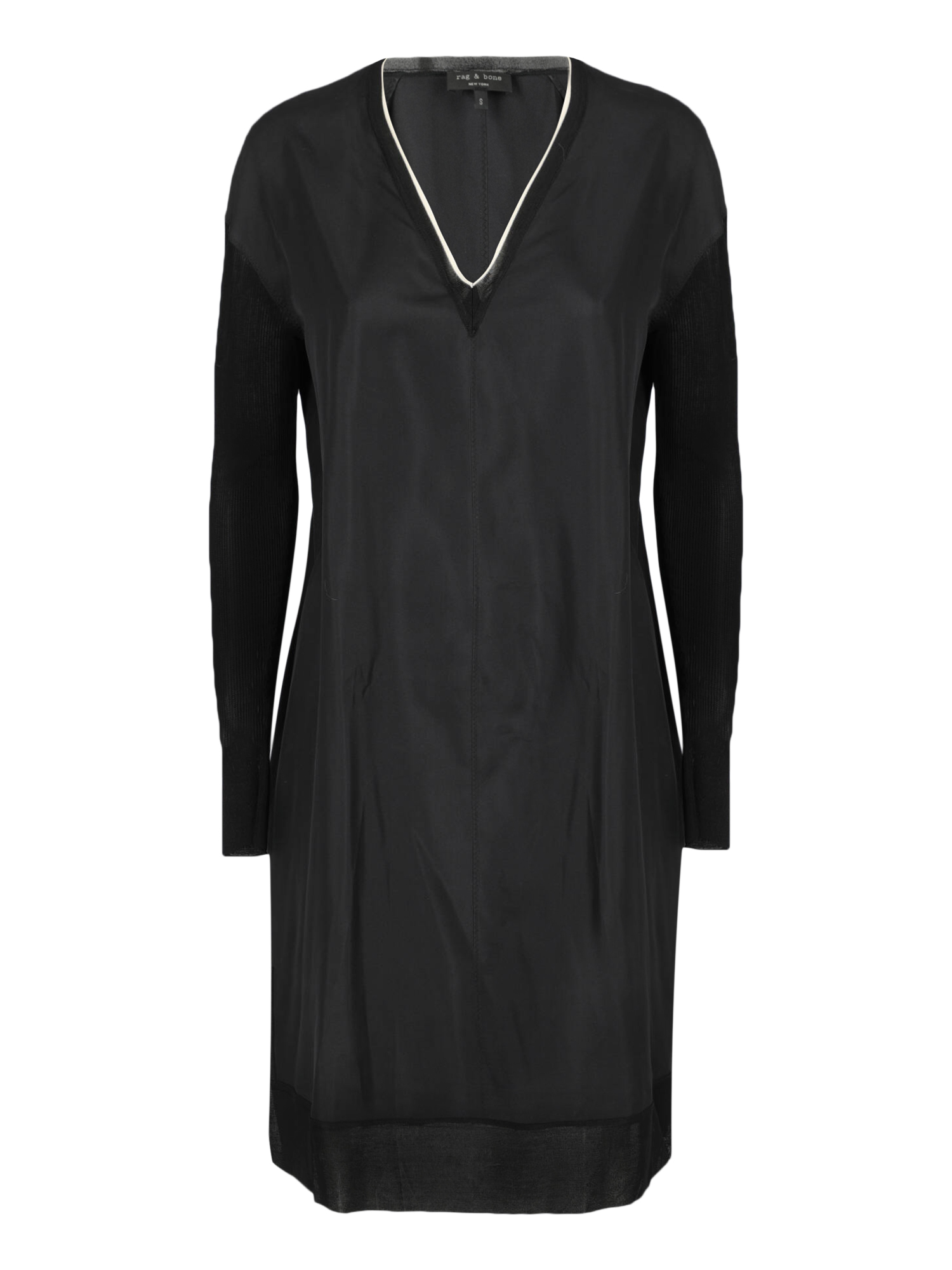 Robes Pour Femme - Rag & Bone - En Silk Black - Taille:  -