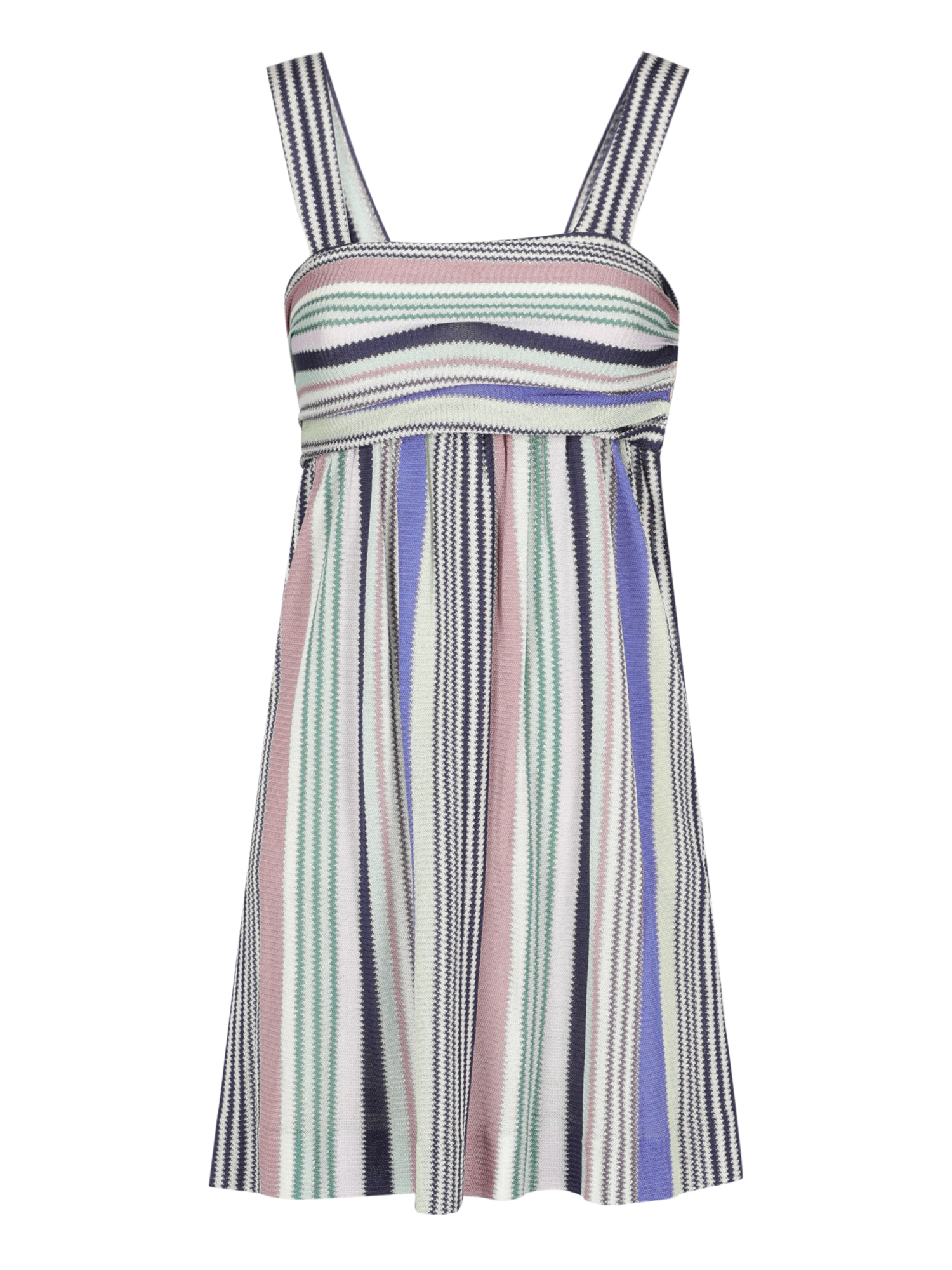 Missoni Femme Robes Navy, Pink, Silver Eco-Friendly Fabric