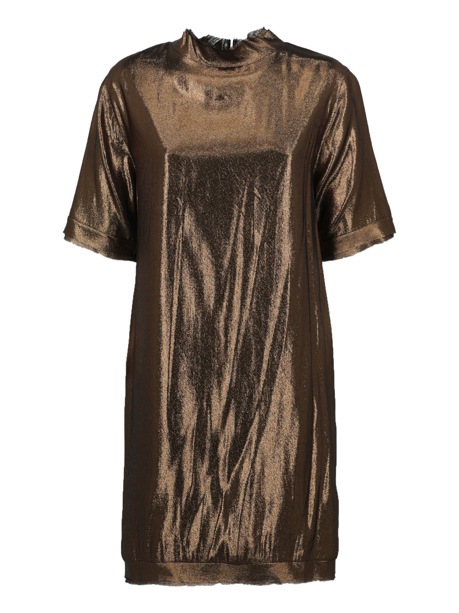 Lanvin Femme Robes Bronze Synthetic Fibers