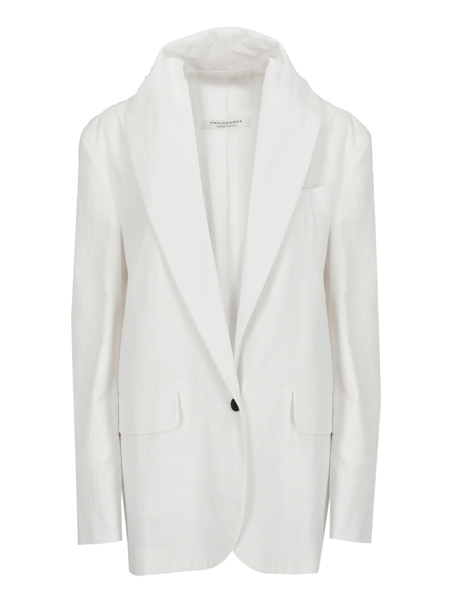 Alberta Ferretti Femme Vestes White Fabric
