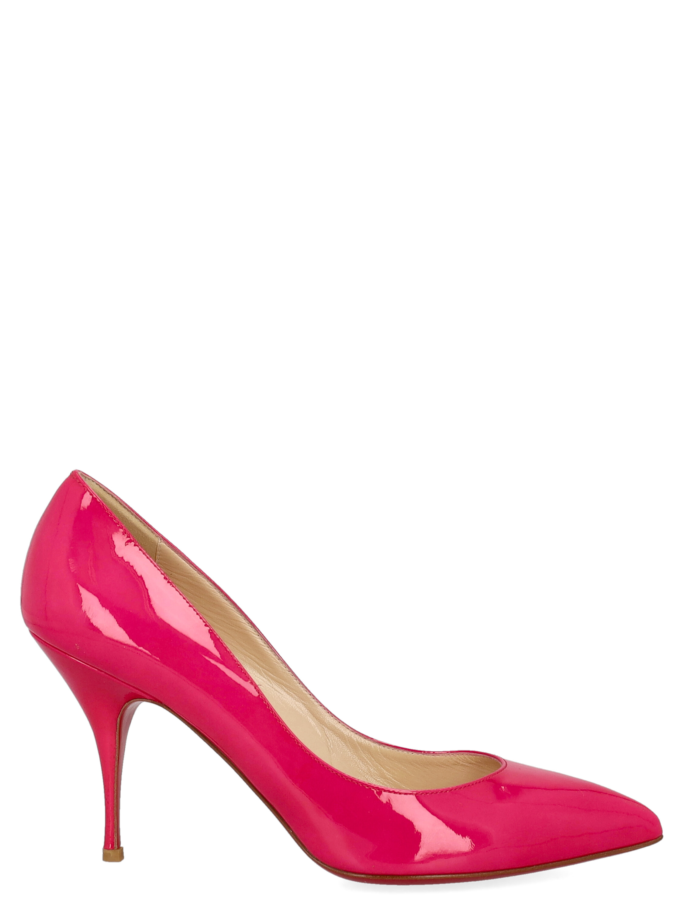 Pre-owned Christian Louboutin Women's Pumps -  - In Pink It 38.5