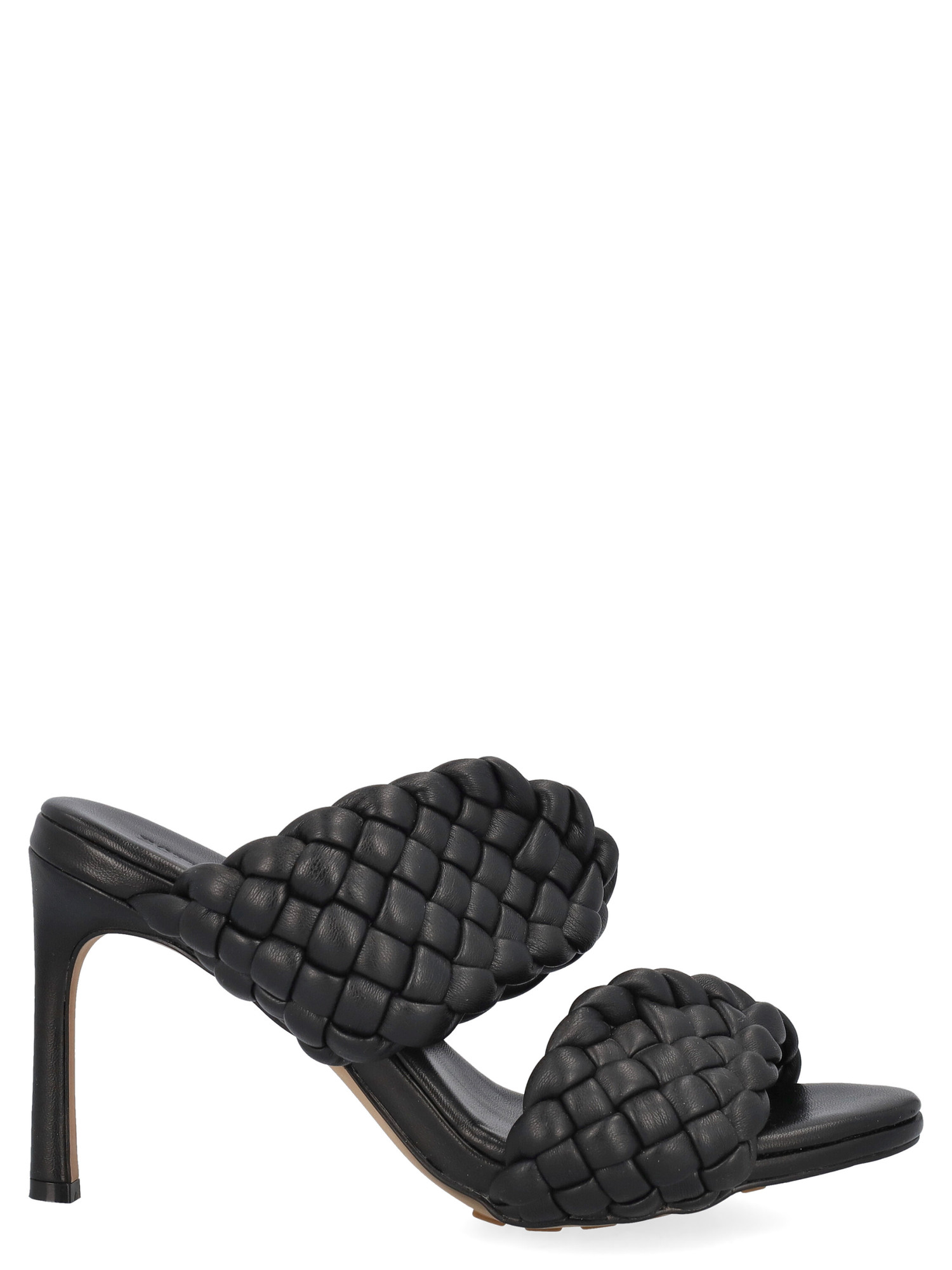 Sandales Pour Femme - Bottega Veneta - En Leather Black - Taille: IT 38 - EU 38