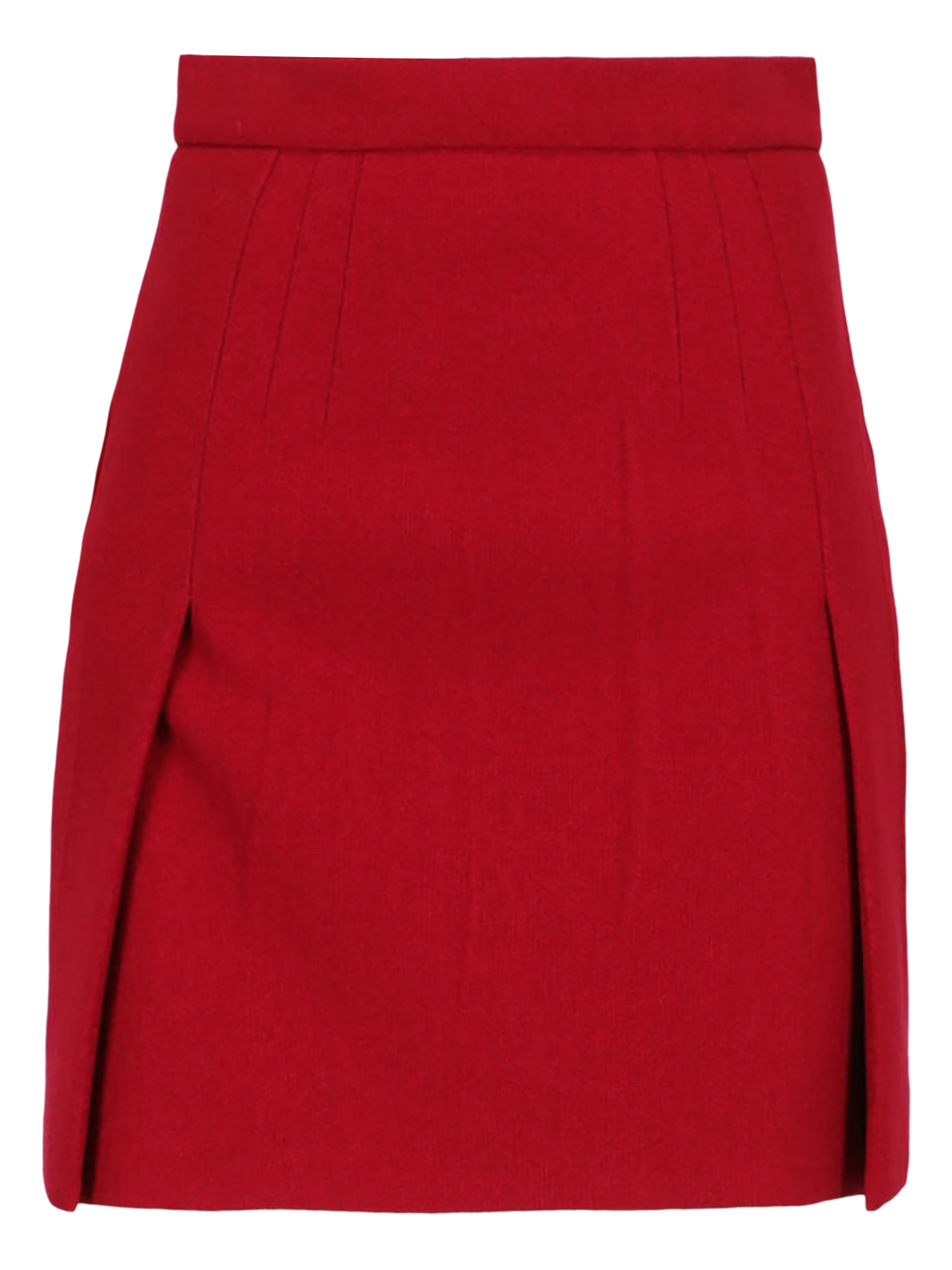 Jupes Pour Femme - Prada - En Wool Red - Taille:  -