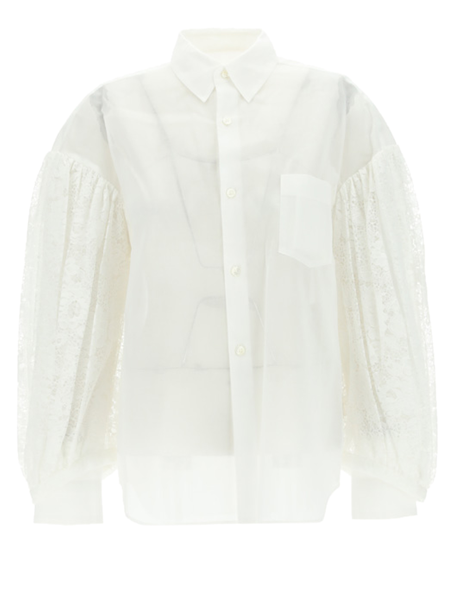 Chemises Pour Femme - Comme Des Garcons - En Synthetic Fibers White - Taille:  -