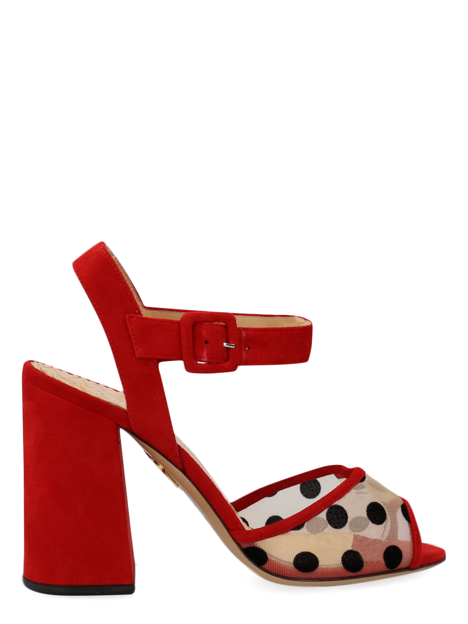 Charlotte Olympia Femme Sandales Red Leather
