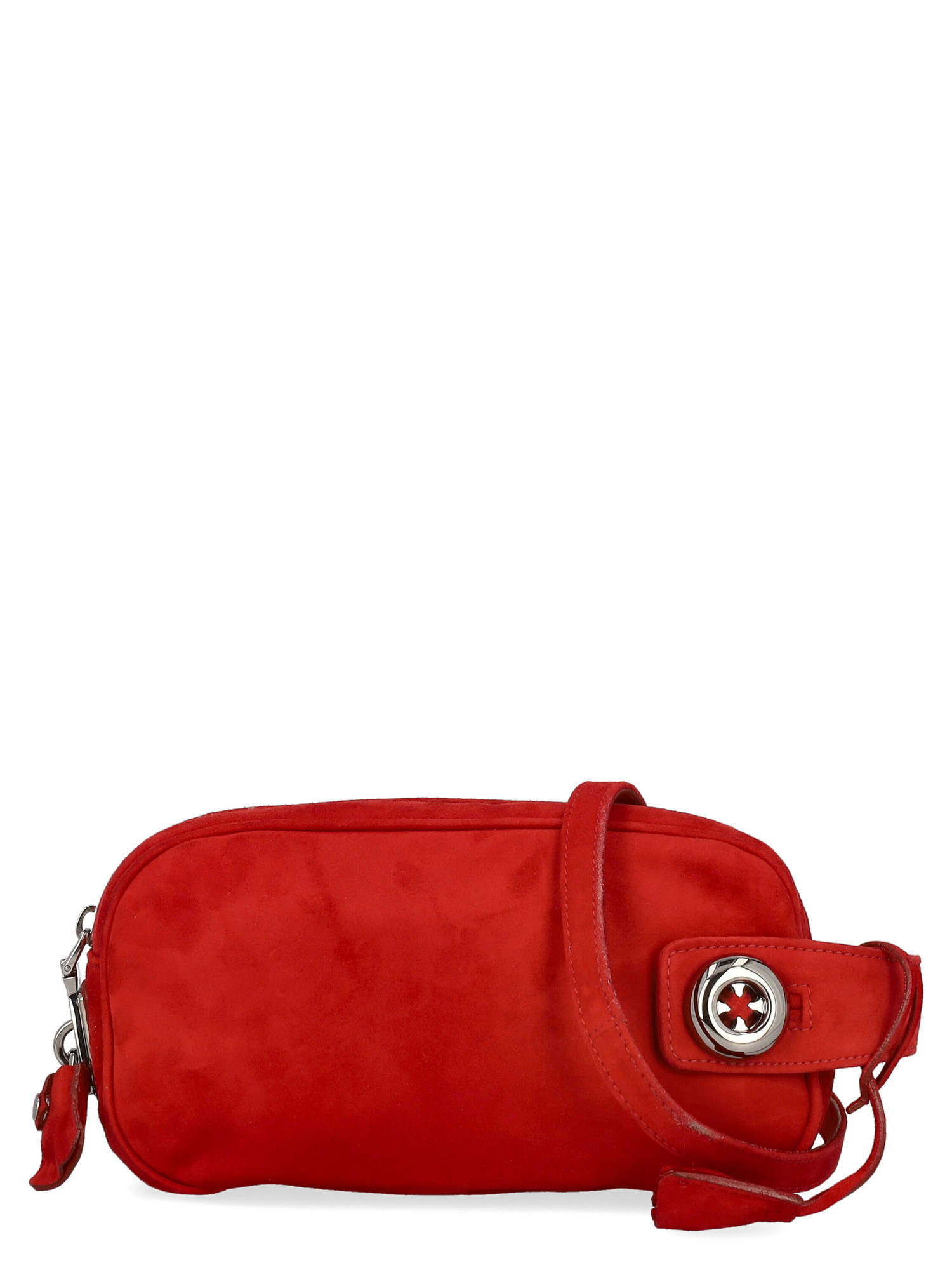 Pre-owned Prada Women's Handbags -  - In Red Leather