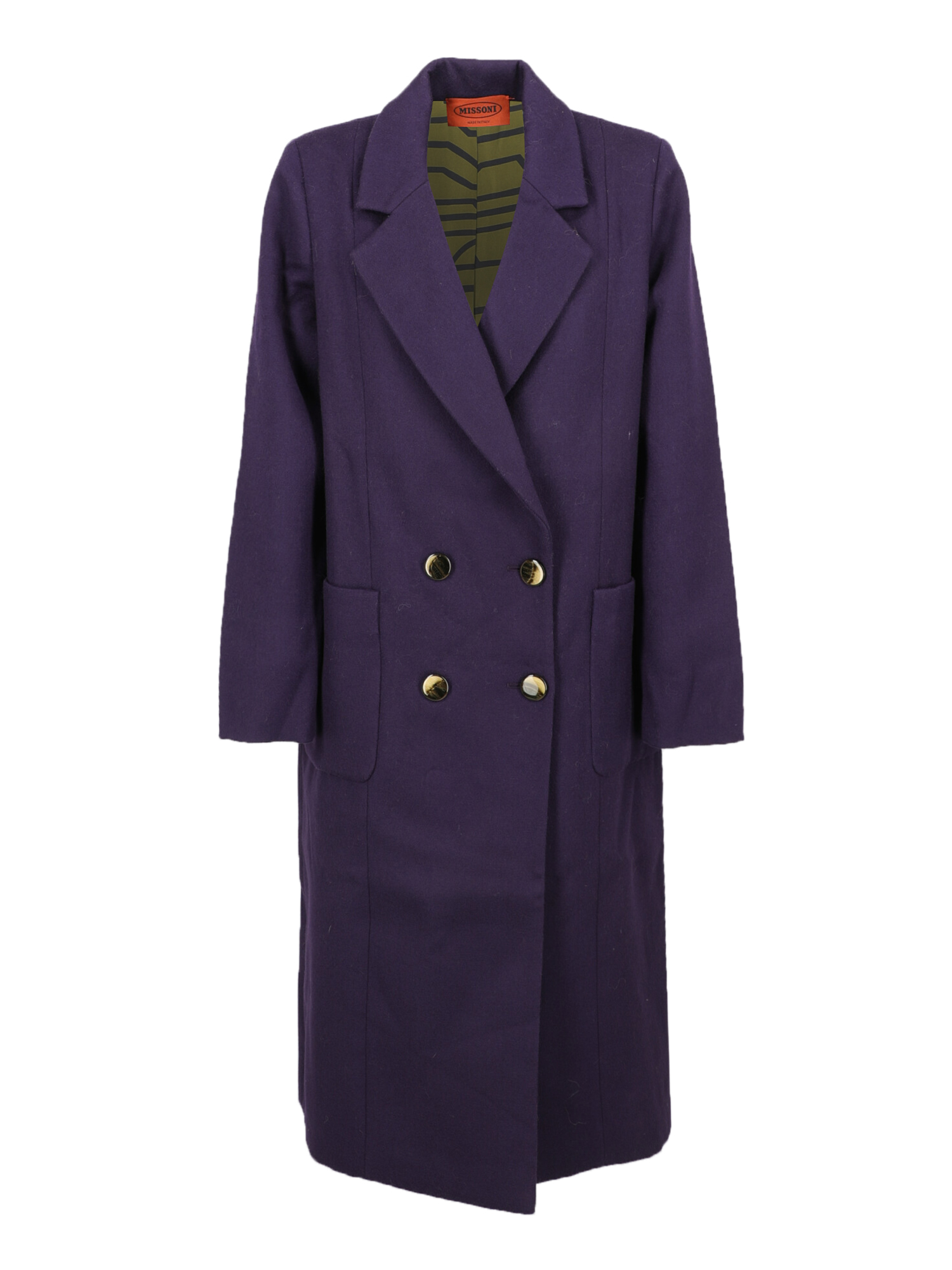 Missoni Femme Manteaux et blousons Purple Wool