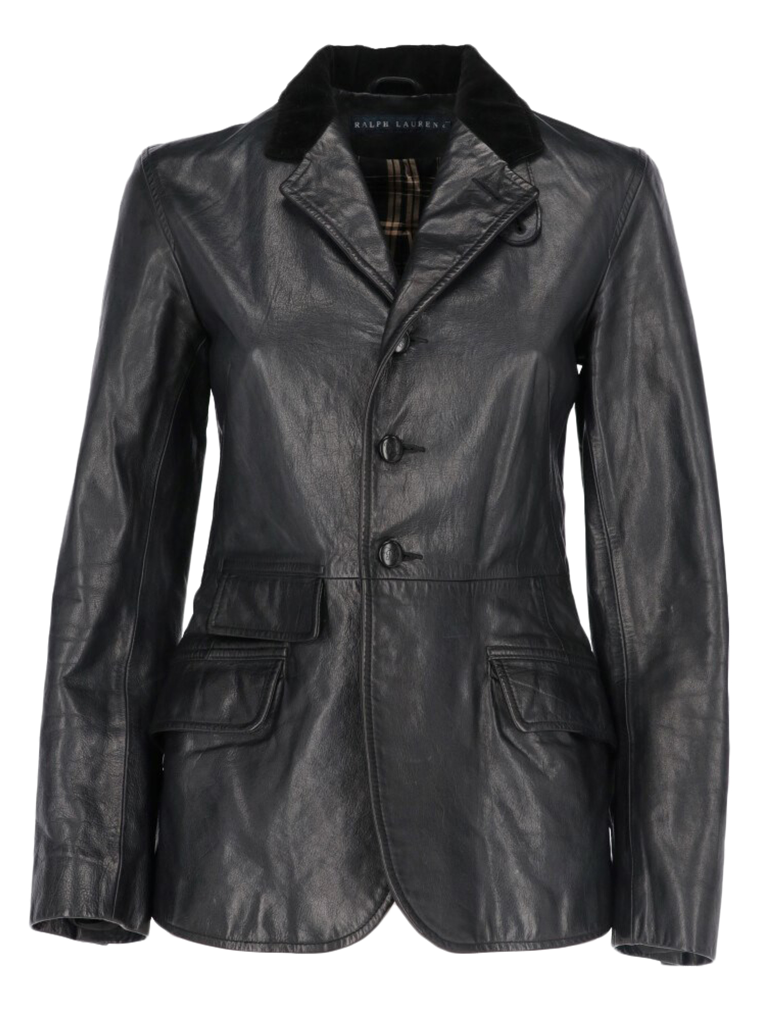 Ralph Lauren Femme Vestes Black Leather